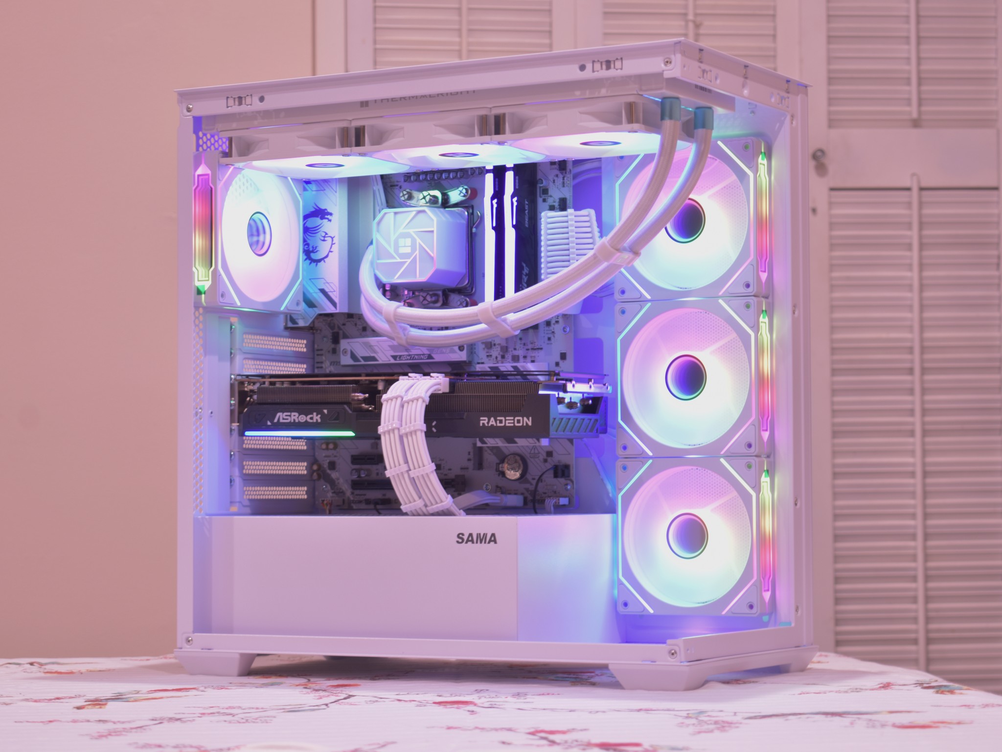 🚀Performance Gamer🚀 Ryzen 7 7800X3D | AMD RX 9070 16GB | 32GB DDR5 | 1TB nVME SSD | White RGB+Wifi