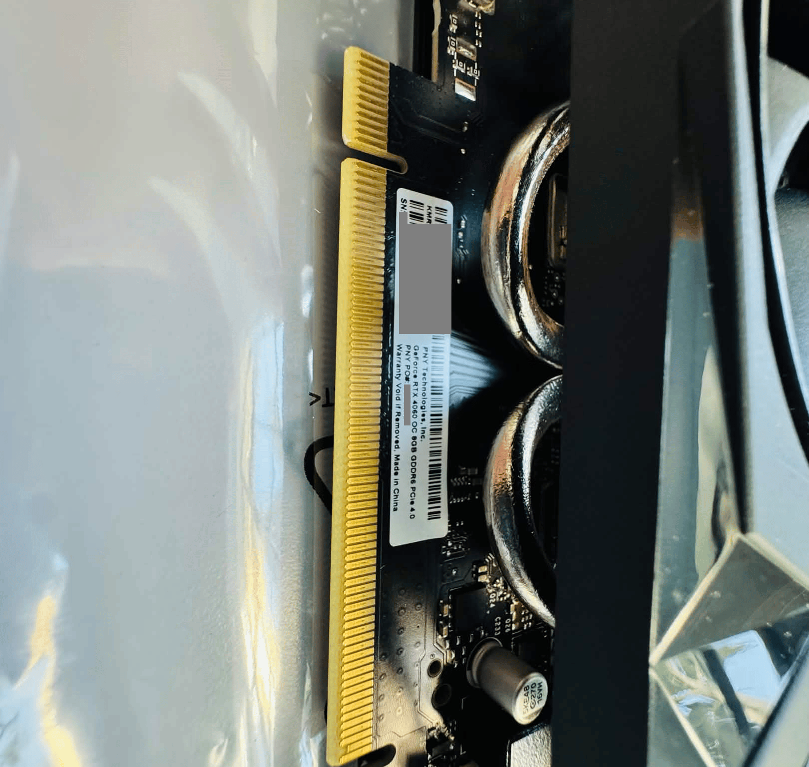 PNY XLR8 Gaming Geforce RTX 4060 OC 8GB GDDR6 PCIe 4.0