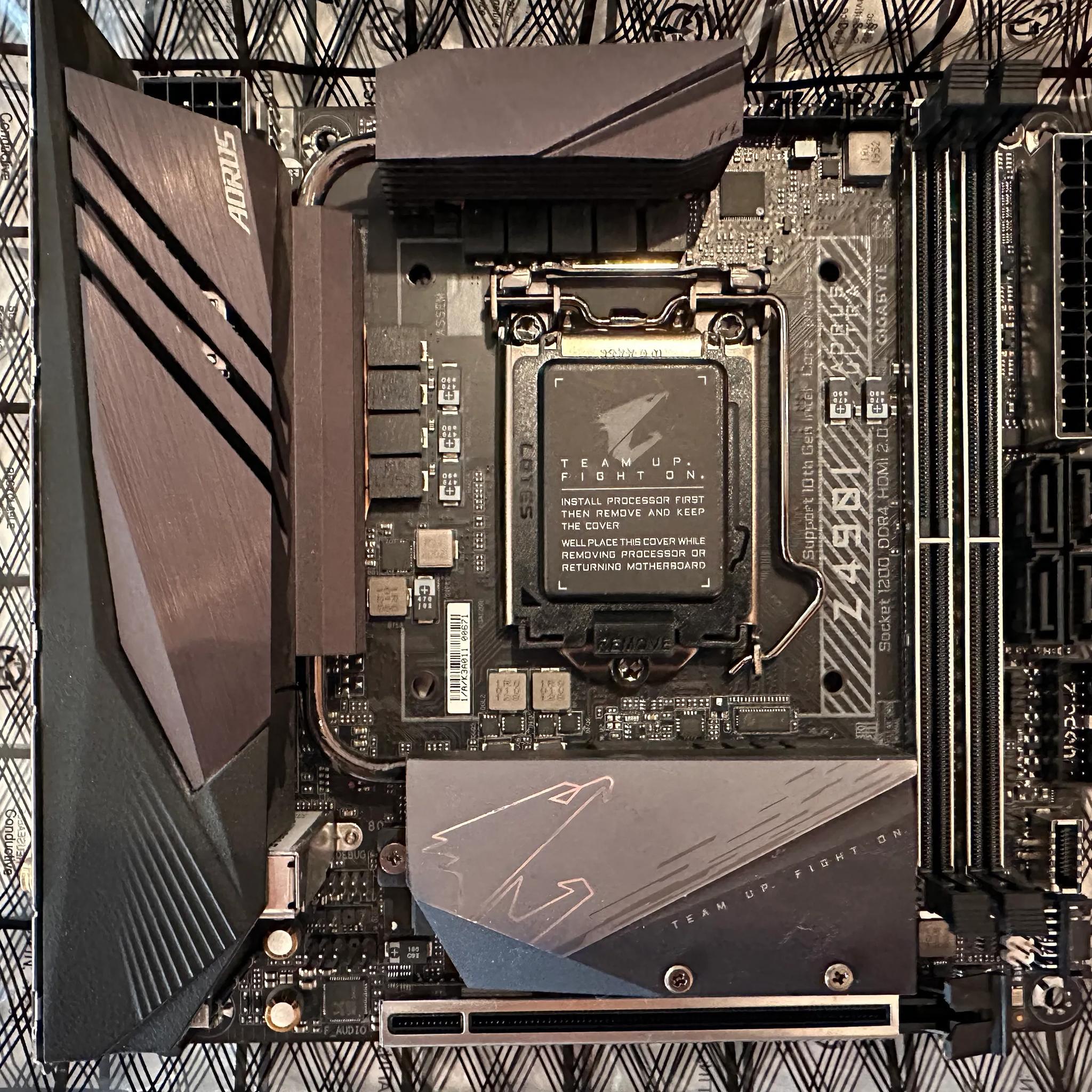 Gigabyte Z490I AORUS ULTRA Mini ITX LGA1200 Motherboard (Lightly Used, In Box)