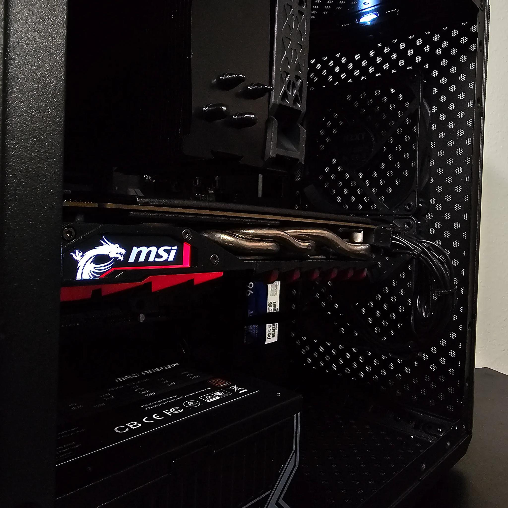1080p Dragon // i5 9400f // GTX 1070 // 16GB DDR4 // 960GB SSD // Wi-Fi + BT
