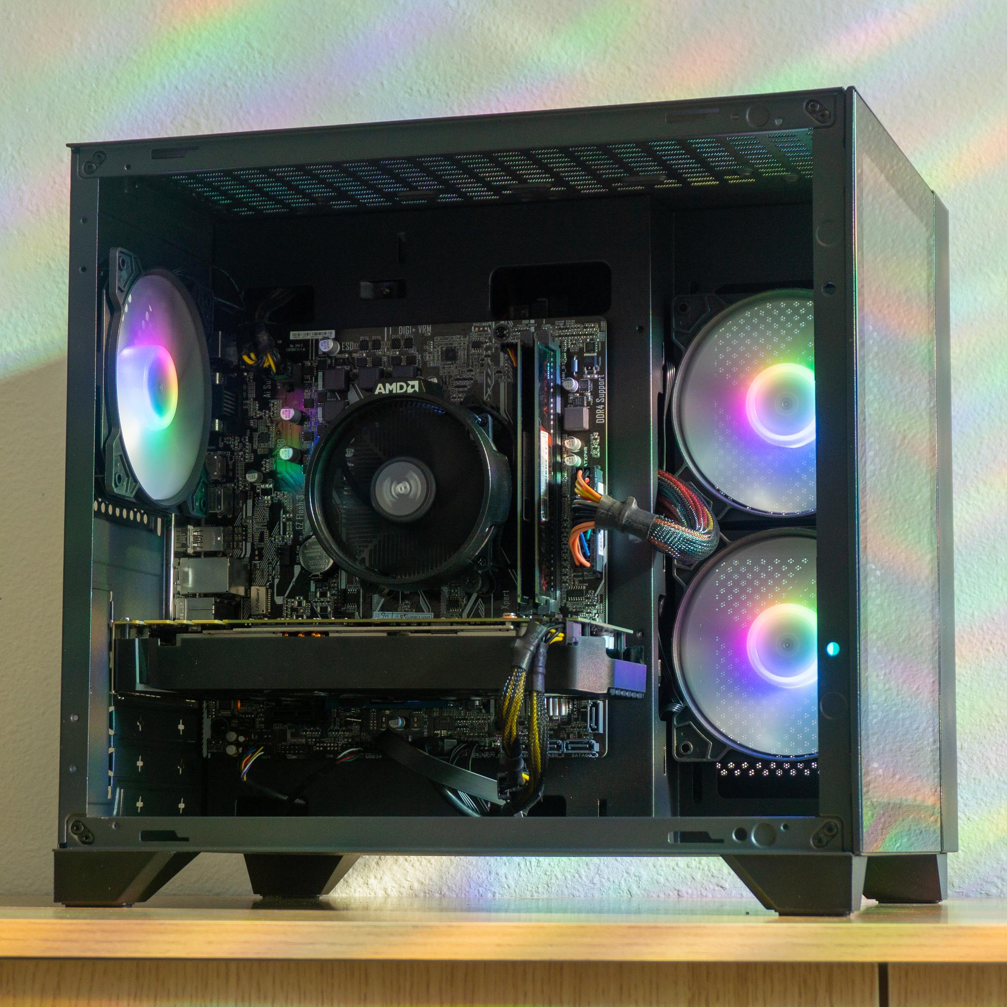 VE5 - Ryzen 5 3500 / GTX 1070 Ti 8GB / 16GB RAM / 500GB NVMe SSD - Gaming PC 🚄FREE SHIPPING