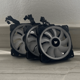 3x Corsair Ll120 RGB Fans