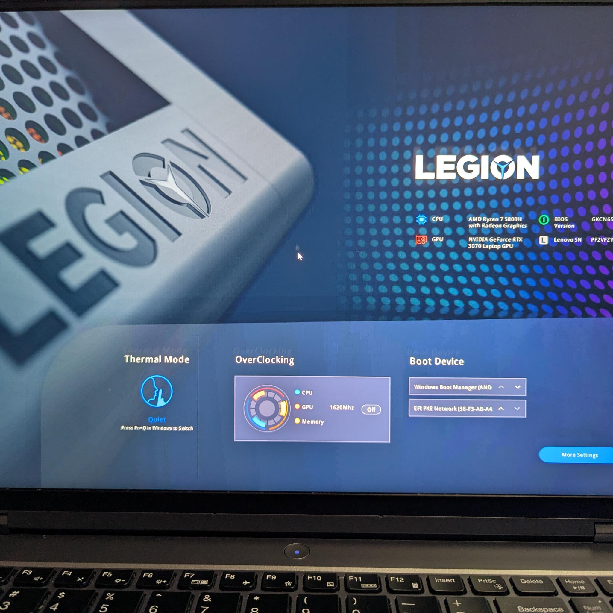 Gaming Laptop Lenovo Legion 5 pro (2021) 1TB SSD/32GB/ Nvidia 3070 RTX