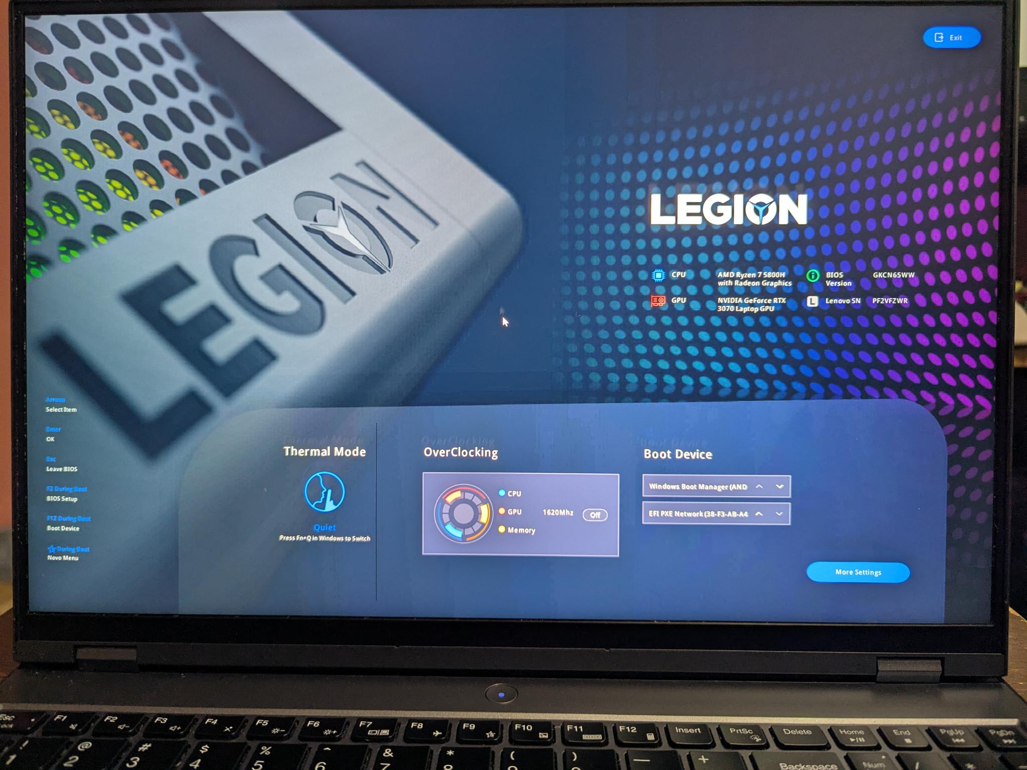 Gaming Laptop Lenovo Legion 5 pro (2021) 1TB SSD/32GB/ Nvidia 3070 RTX