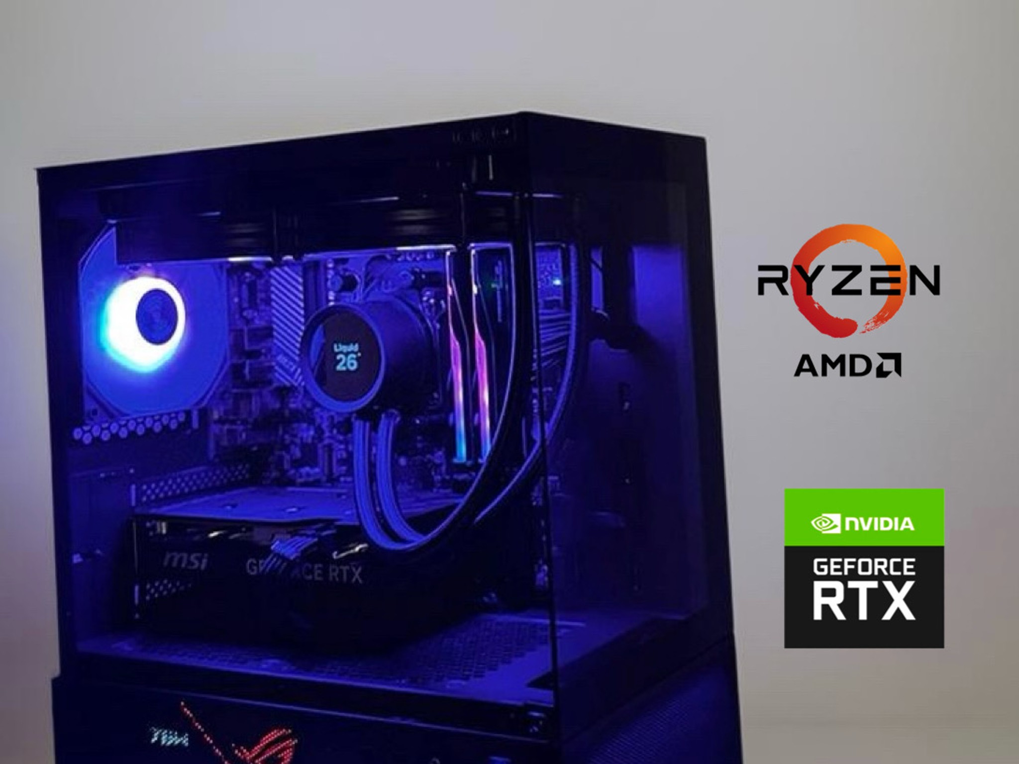 🏴AM5 DARK KNIGHT🏴 | RYZEN 7600X | NVIDIA RTX 4060 |32GB DDR5 | 1TB SSD | WIFI/BT | WIN 11