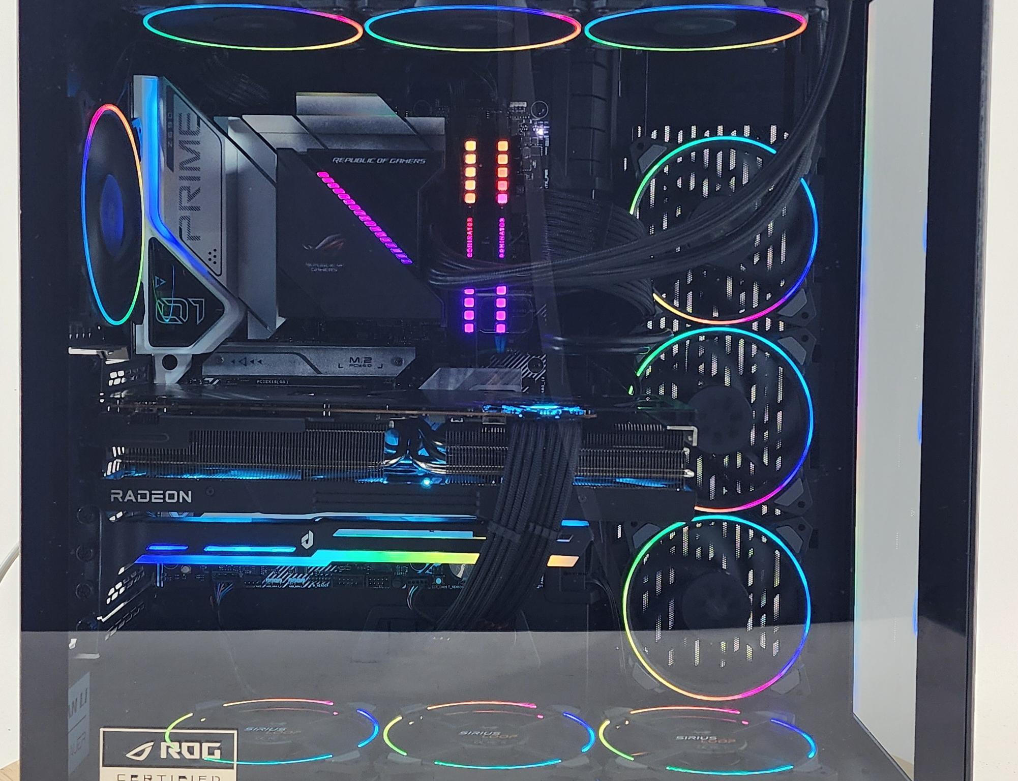 Gaming PC i9-13900KF 64GB RAM 2TB SSD RX 7900 XT 20GB Windows 11 Computer