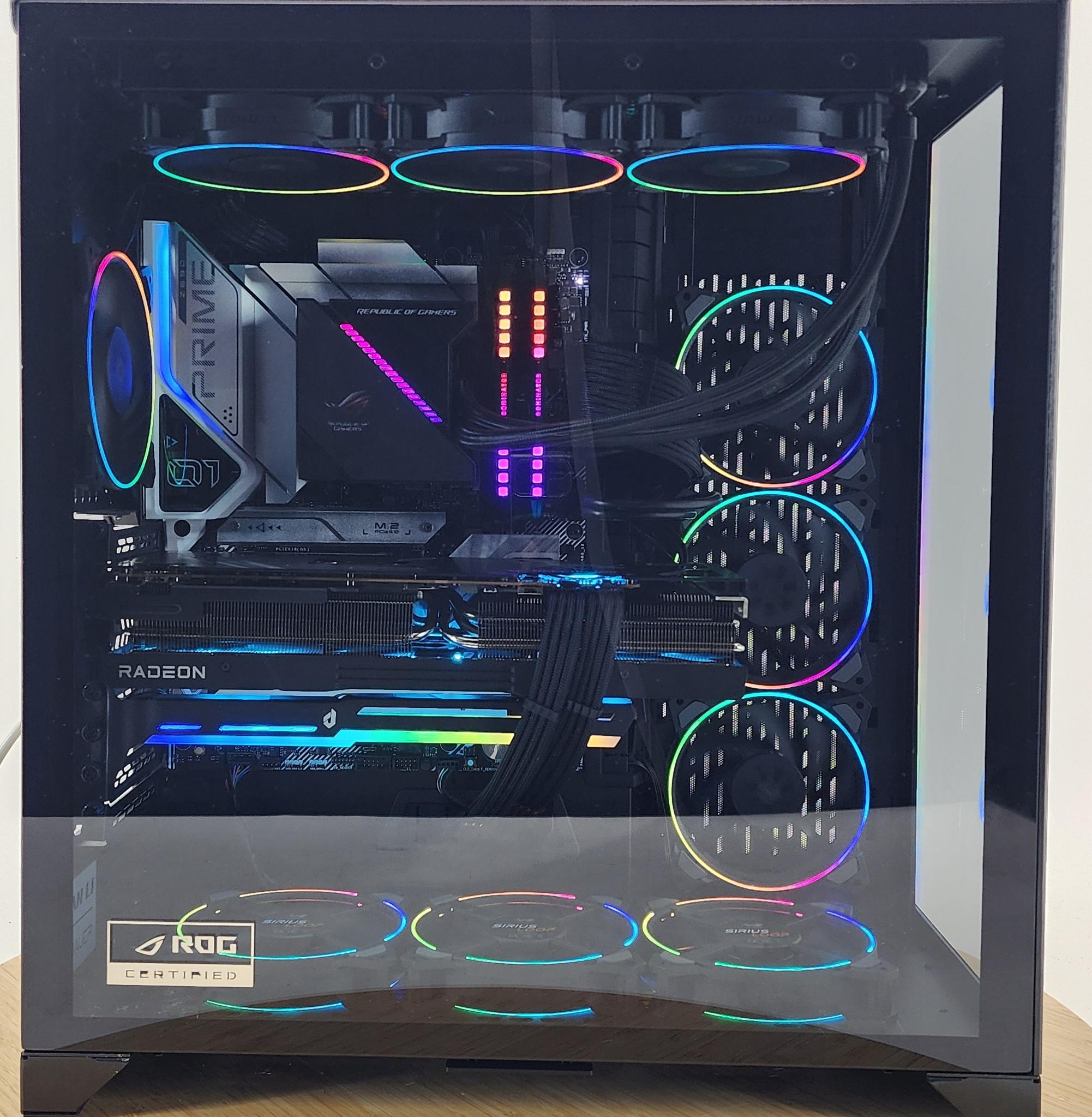 Gaming PC i9-13900KF 64GB RAM 2TB SSD RX 7900 XT 20GB Windows 11 Computer