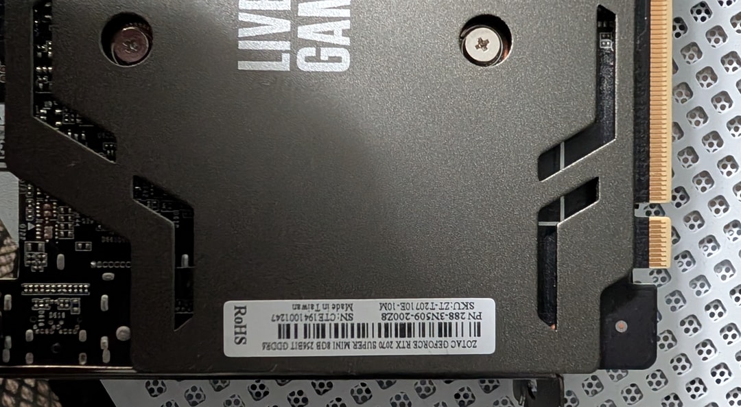 ZOTAC GeForce RTX 2070 SUPER MINI | Jawa