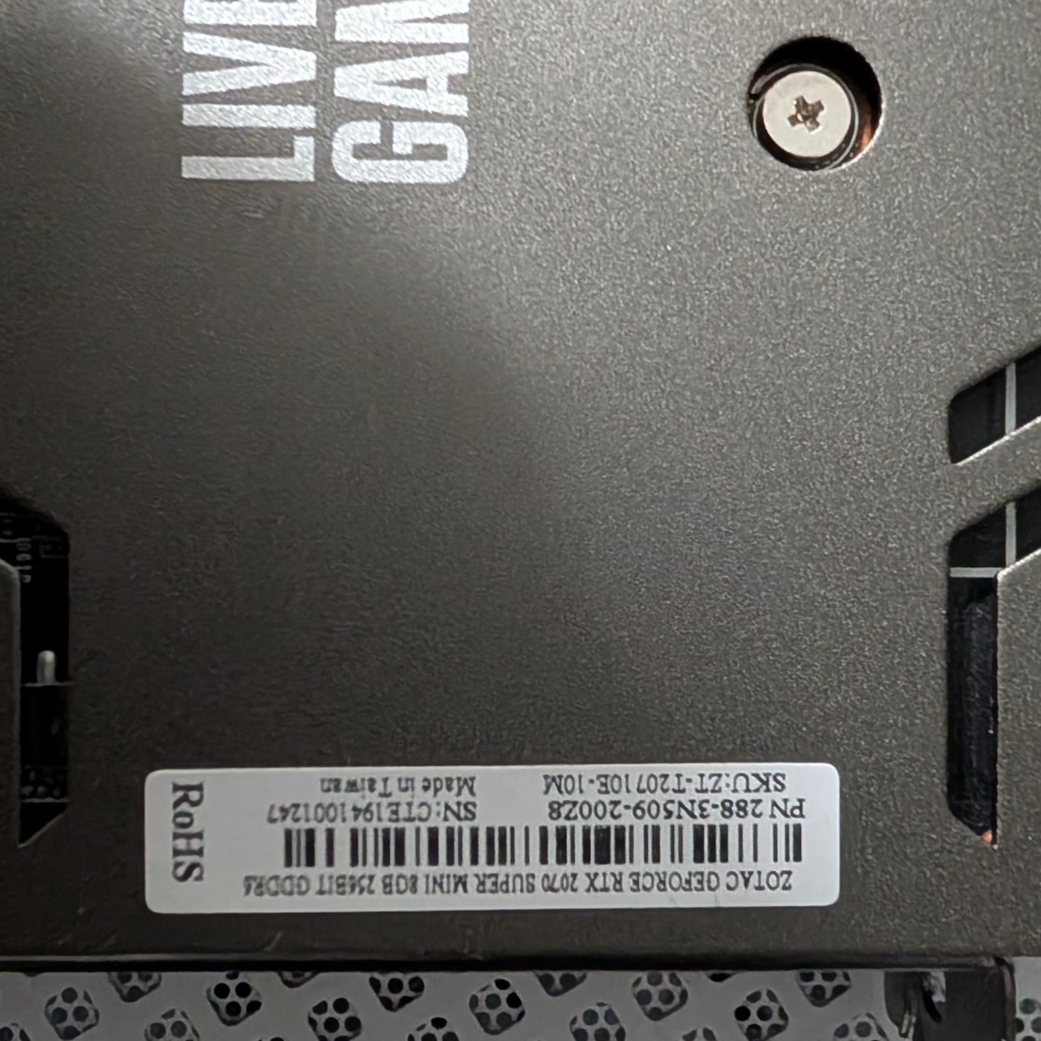 ZOTAC GeForce RTX 2070 SUPER MINI