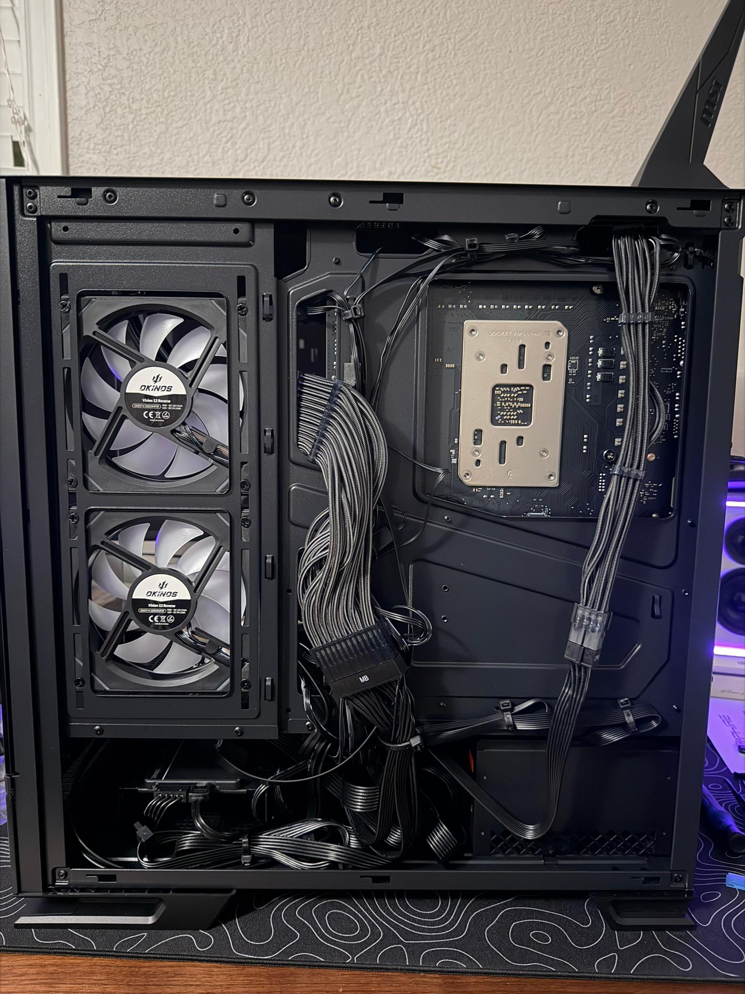 New Imperial Tech: Aqua Infinity 7600X3D + RX 9070 XT