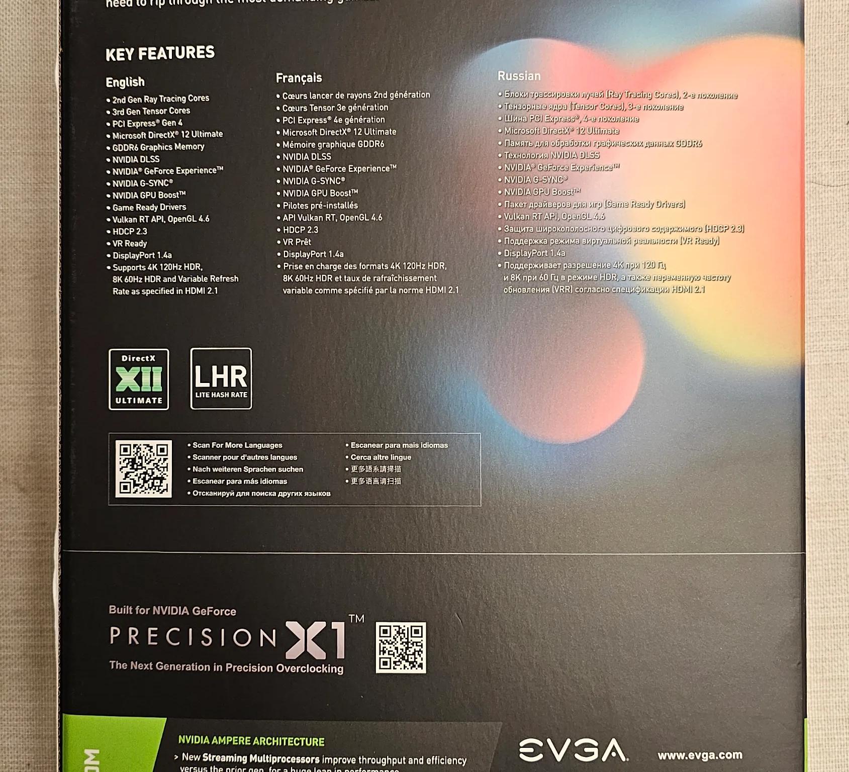 EVGA 3070 XC3 Ultra w/Box