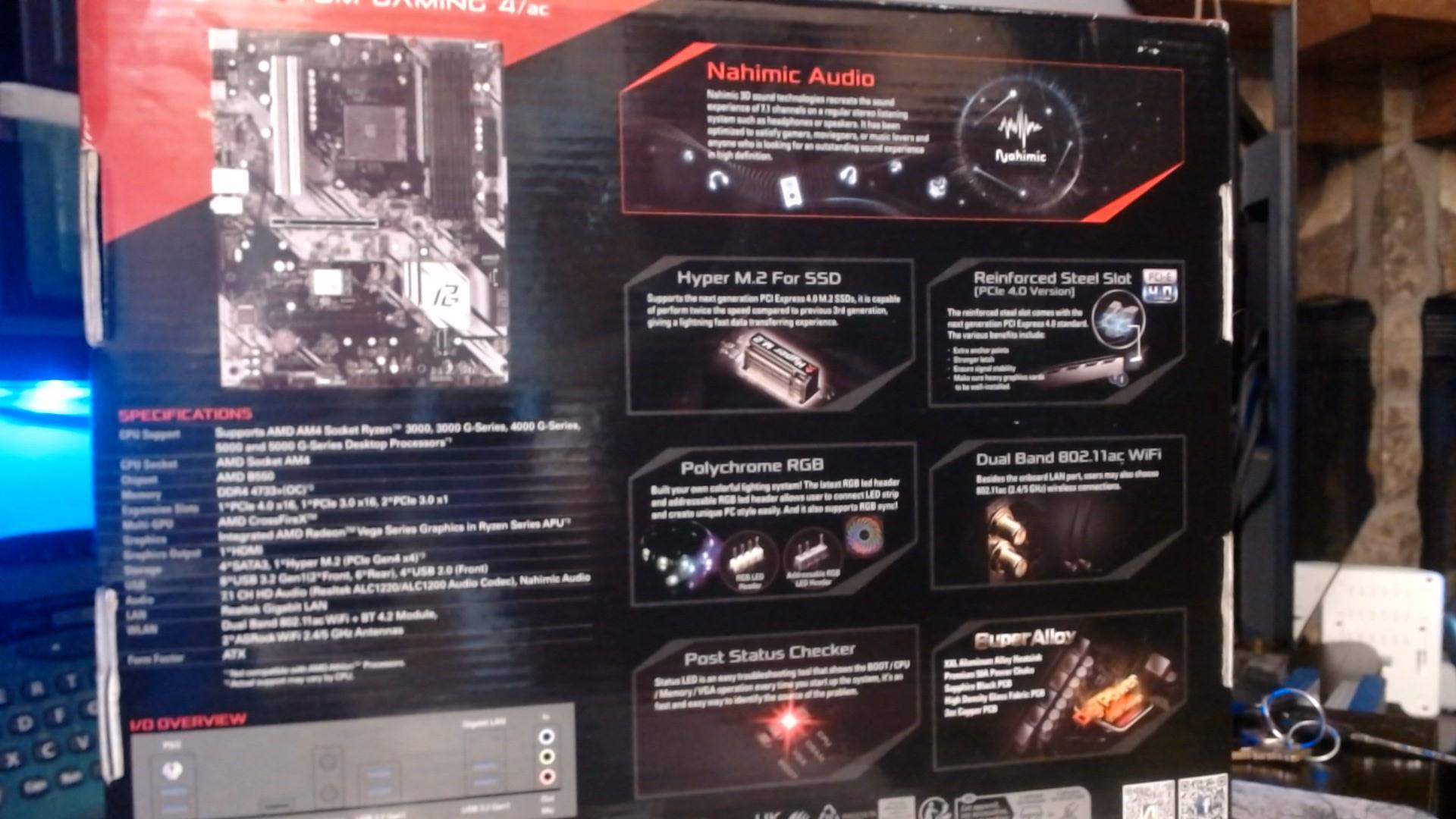 ASRock B550 Phantom Gaming 4/ac - Image 2
