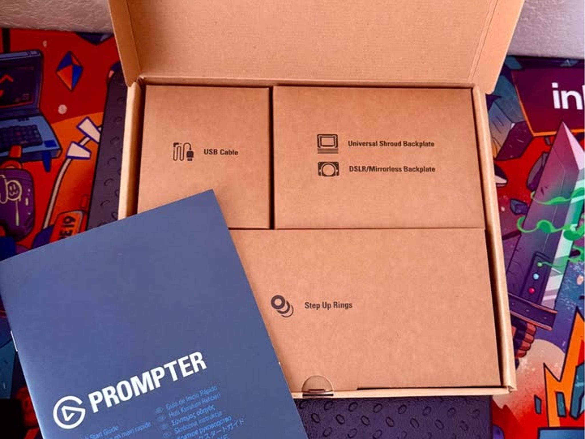 Elgato Prompter | Teleprompter with Built-in Screen | Complete in Box