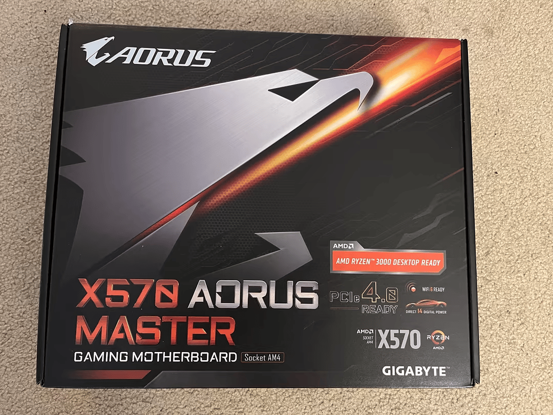 Repaired X570 Aorus Master