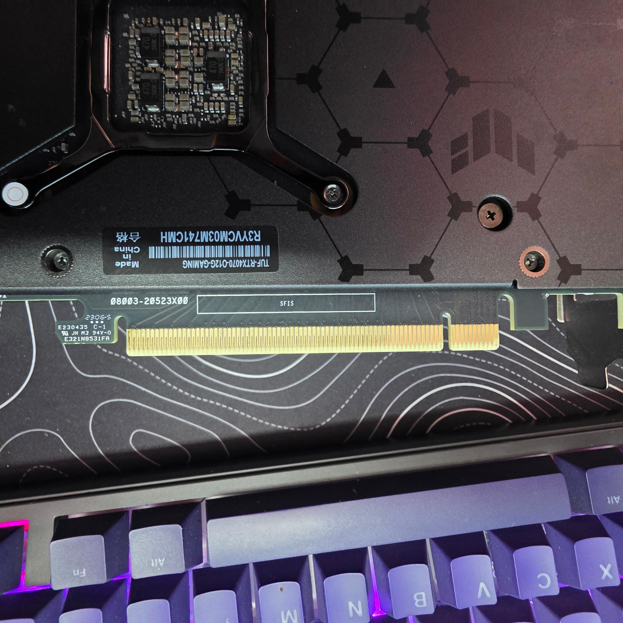 ASUS TUF GAMING GeForce RTX 4070 OC Edition