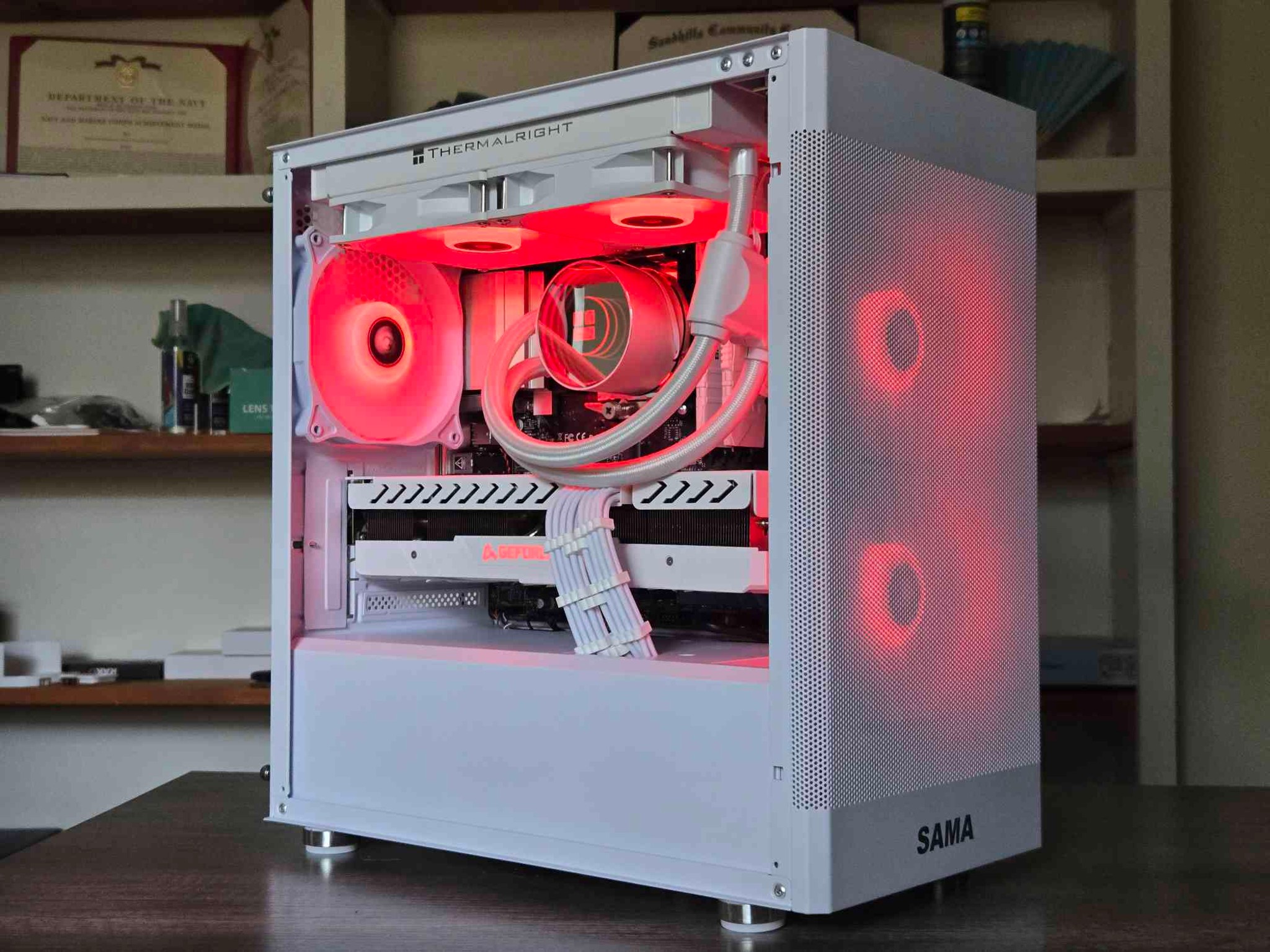 1440P White Beast | RTX 3070 Ti | Ryzen 5 5600X | 32GB | 1TB | 850W | ARGB | Wi-Fi + BT