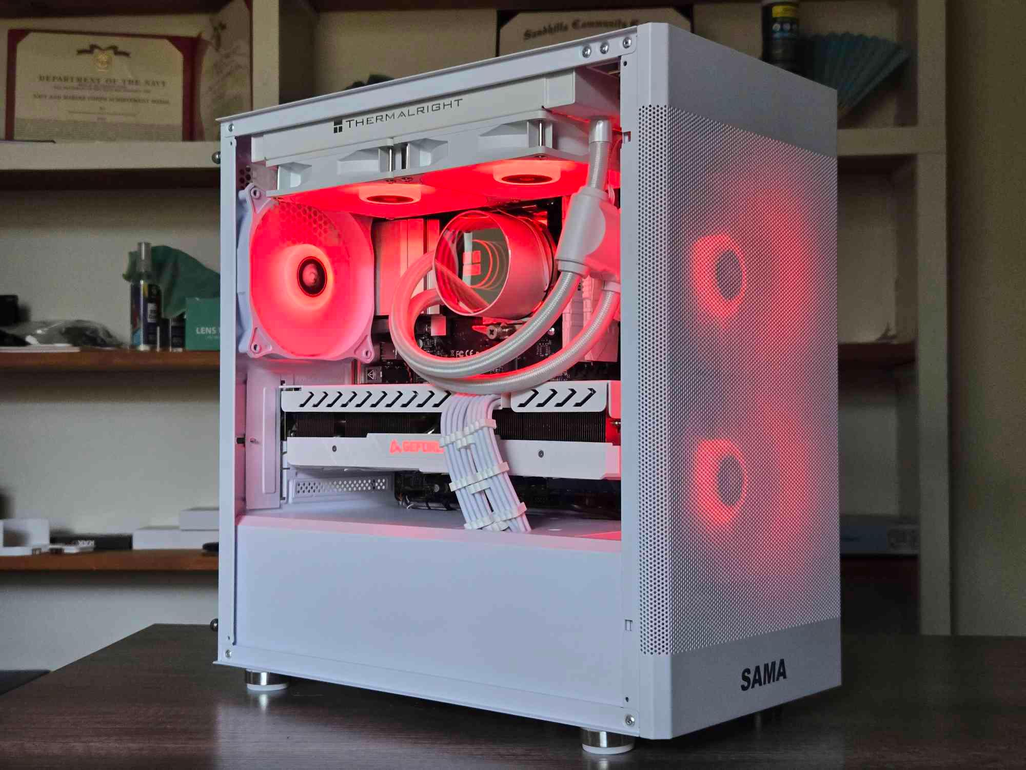1440P White Beast | RTX 3070 Ti | Ryzen 5 5600X | 32GB | 1TB | 850W | ARGB | Wi-Fi + BT