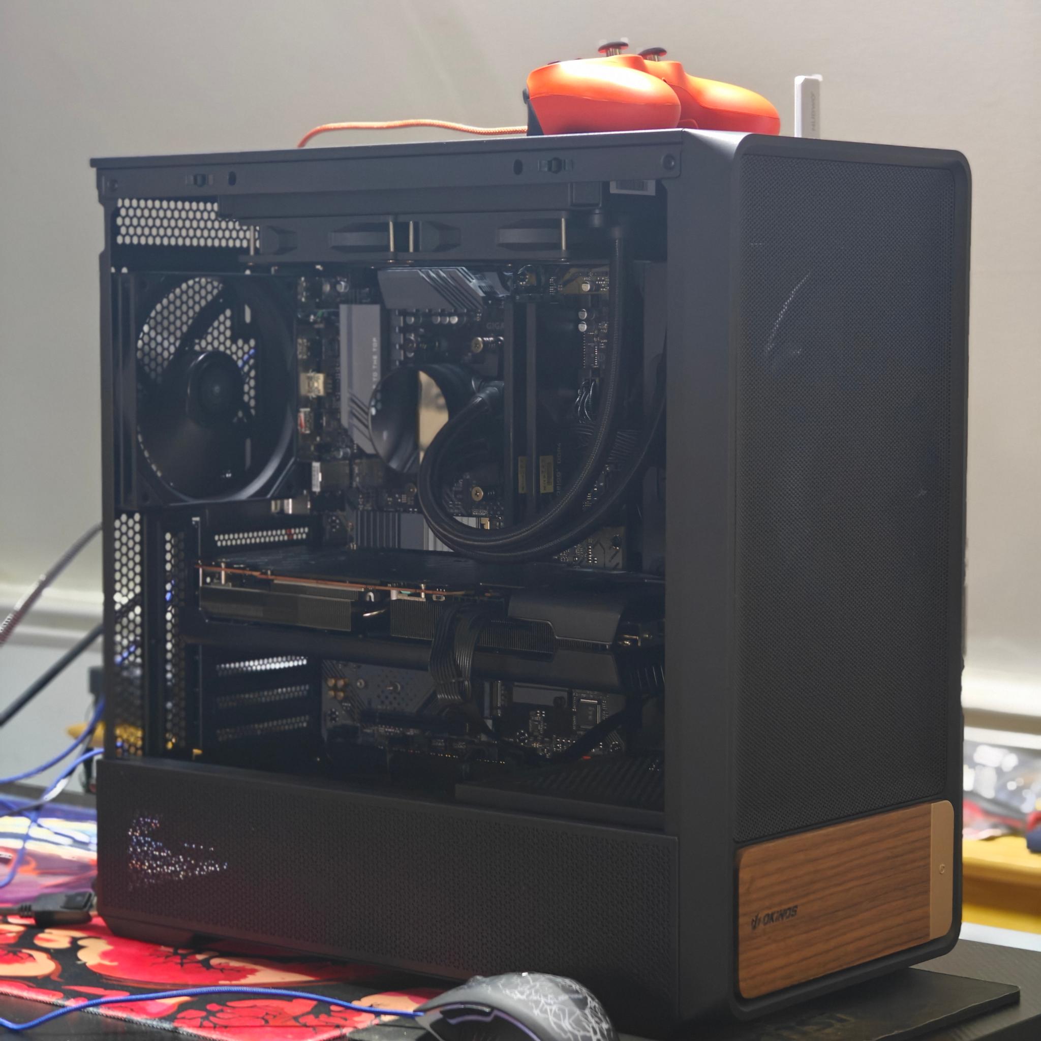 1440P GAMING PC|AMD RYZEN 5 5600|32GB DDR4 3600|2TB NVME SSD|AMD RADEON RX 6800 16GB|WINDOWS 11 HOME
