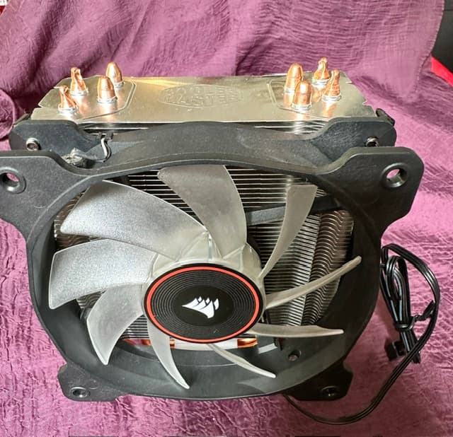 ASUS Z170-AR : Intel i7-7700 : Cooler Master LED Air Cooler : I/O Shield