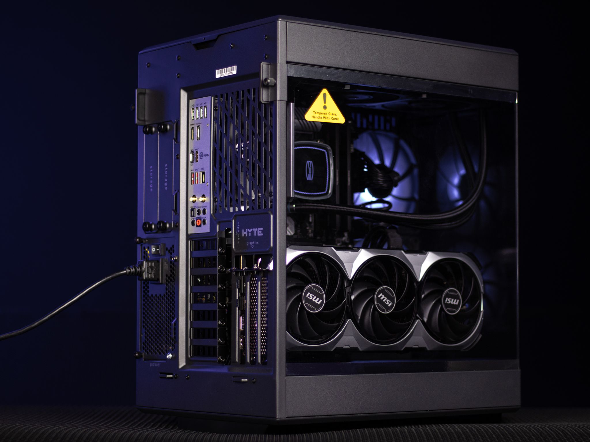 “CorpoSteel” RTX 4080 Super I9 14900K 64GB Windows 11 2TB Workstation Gaming PC