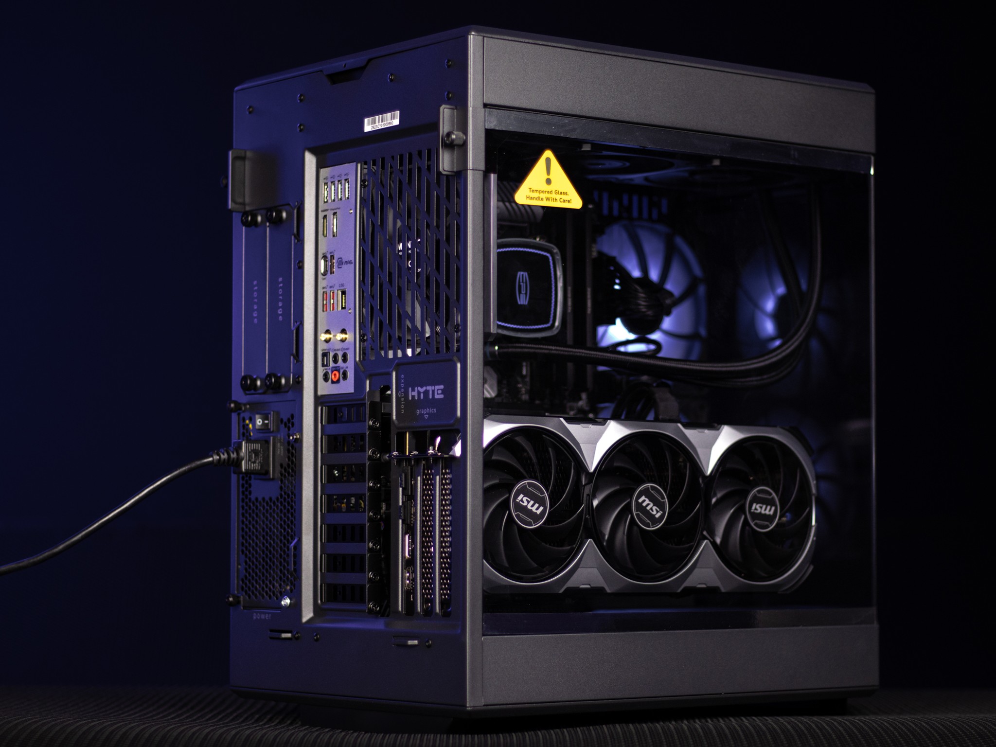 “CorpoSteel” RTX 4080 Super I9 14900K 64GB Windows 11 2TB Workstation Gaming PC