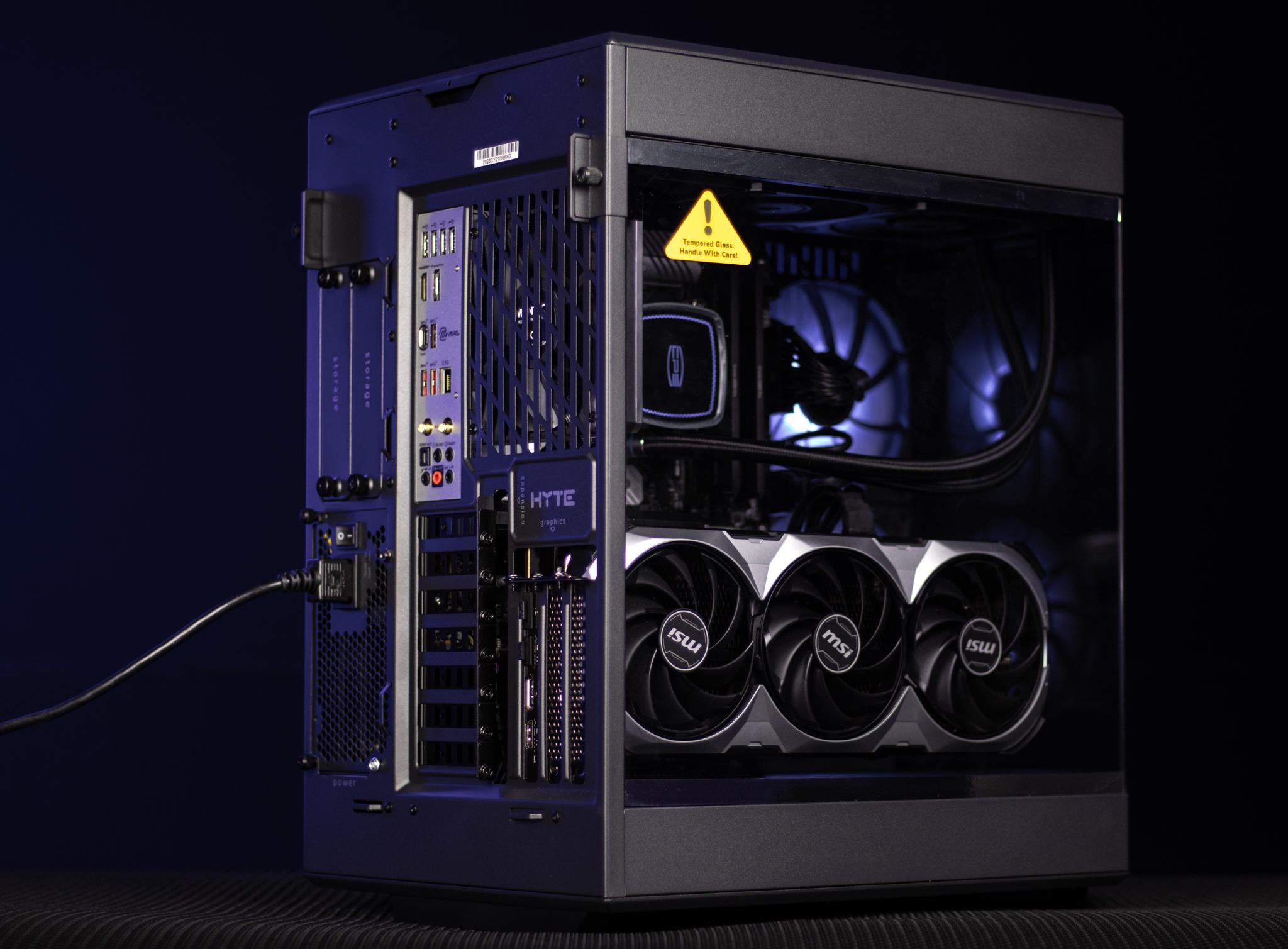 “CorpoSteel” RTX 4080 Super I9 14900K 64GB Windows 11 2TB Workstation Gaming PC