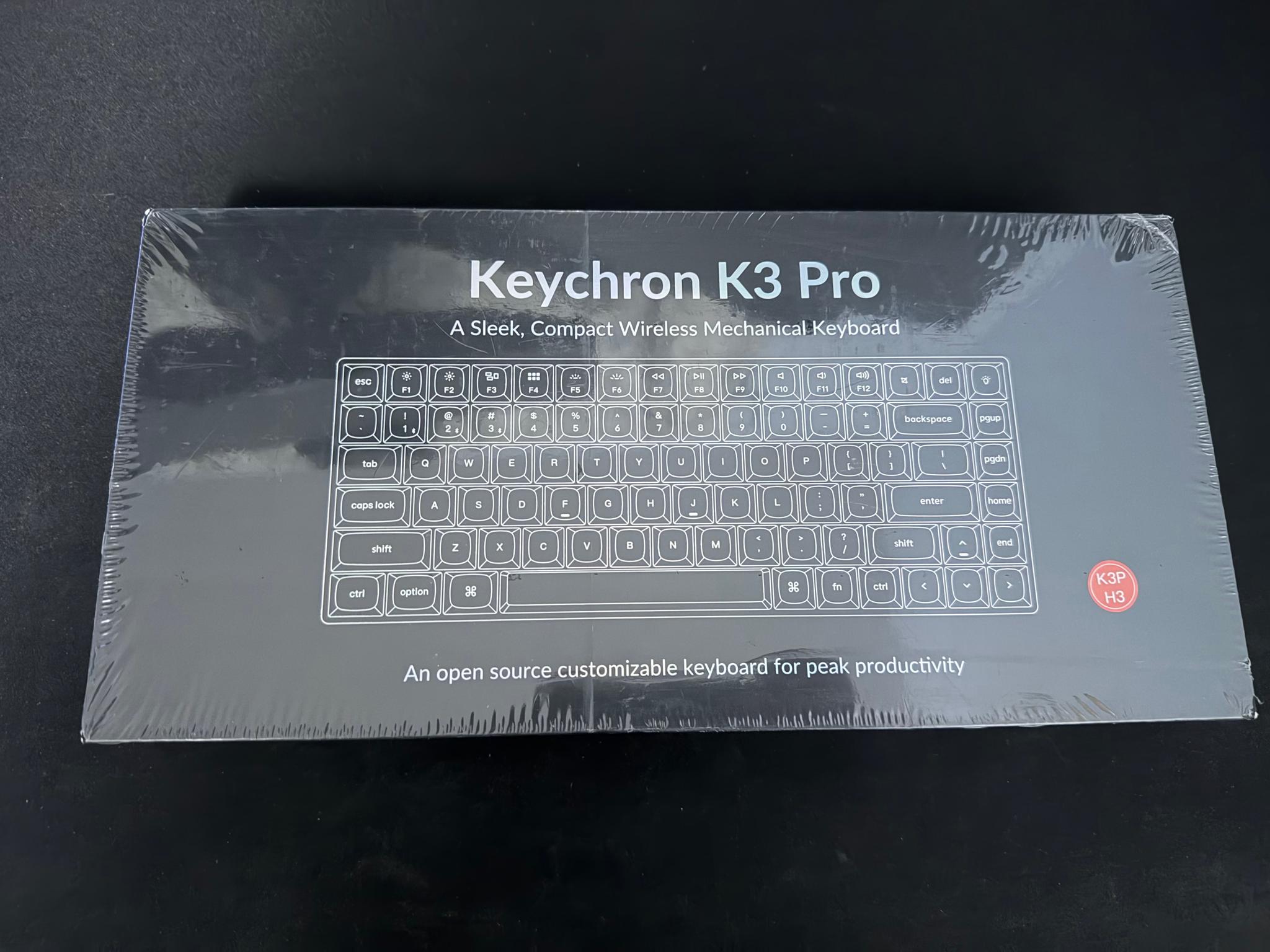 Keychron K3 Pro Wireless Mechanical Keyboard 75% Layout QMK/VIA Programmable