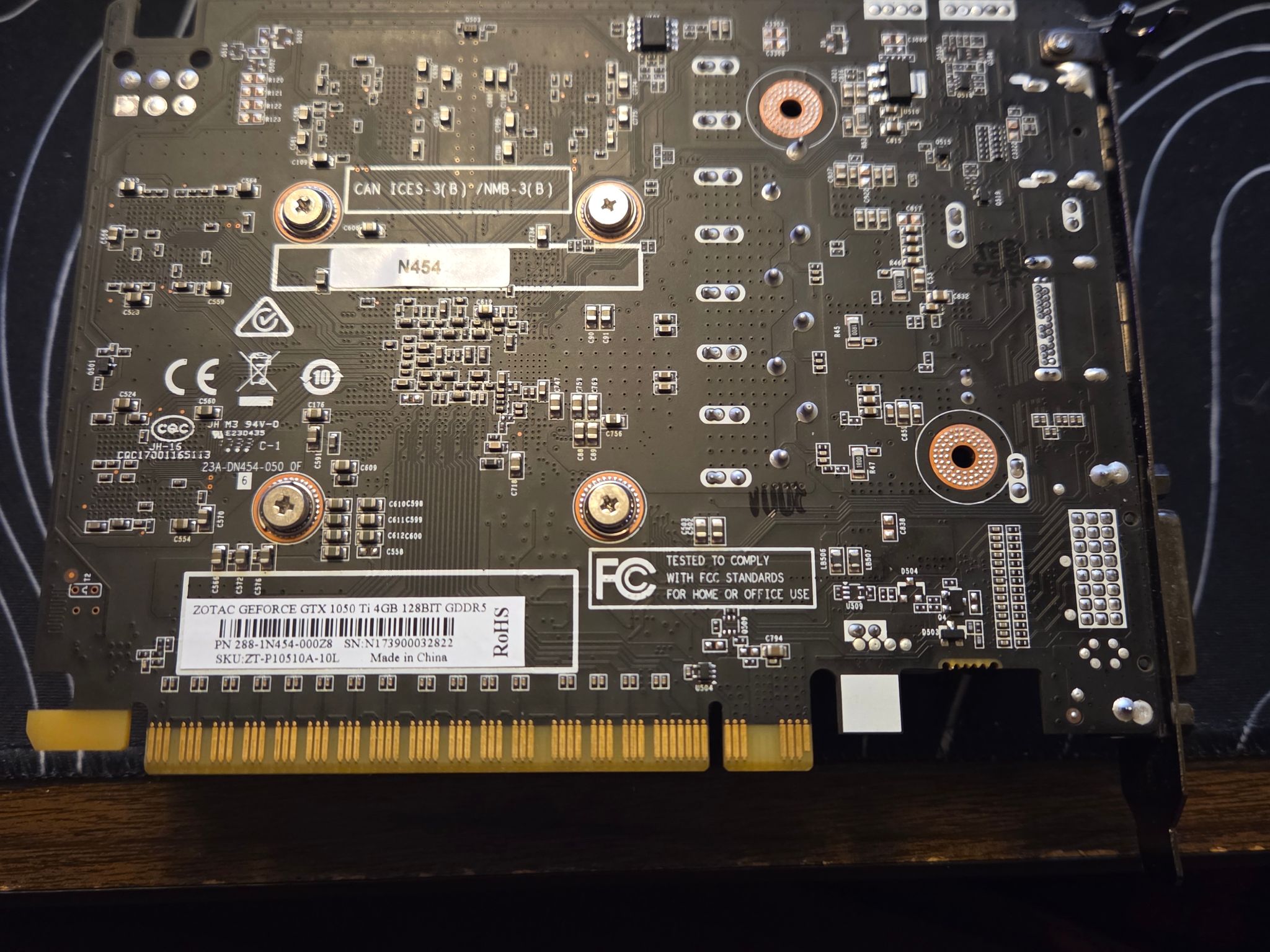 ZOTAC GeForce GTX 1050 Ti Mini