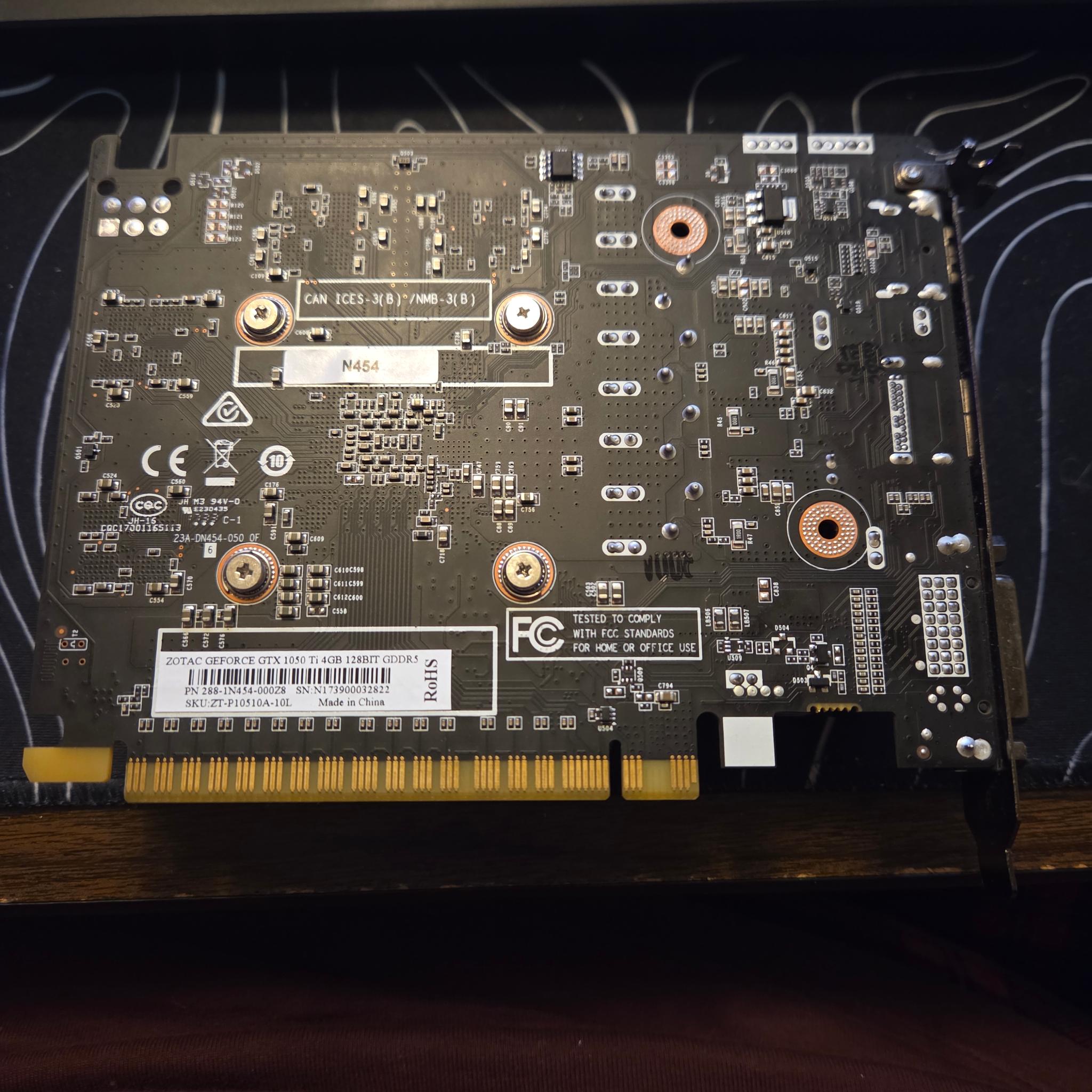 ZOTAC GeForce GTX 1050 Ti Mini