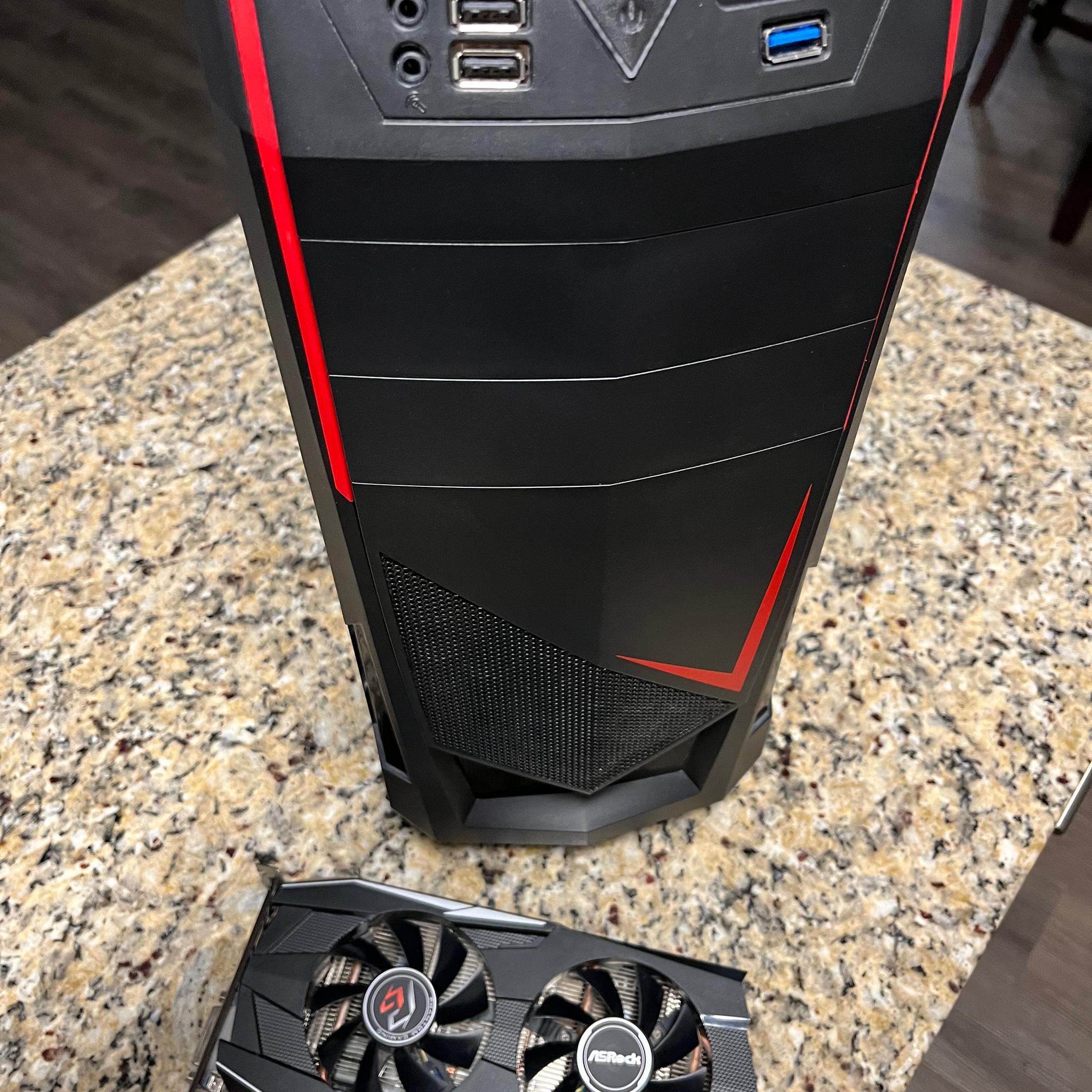 Starter Bundle - Asrock RX 570 8GB with Case 