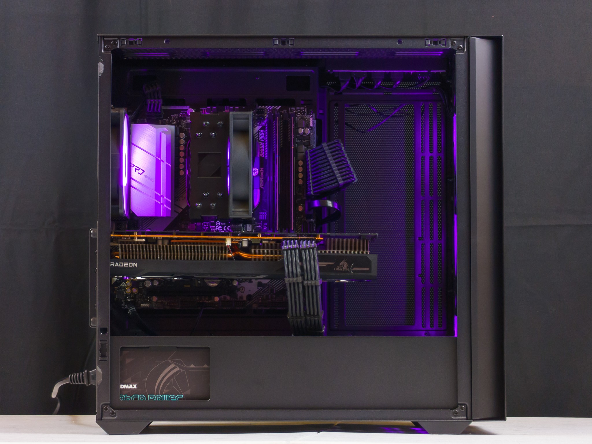 💜🖤 RX 6800 / Ryzen 5 5600 / 32GB Gaming PC 🖤💜