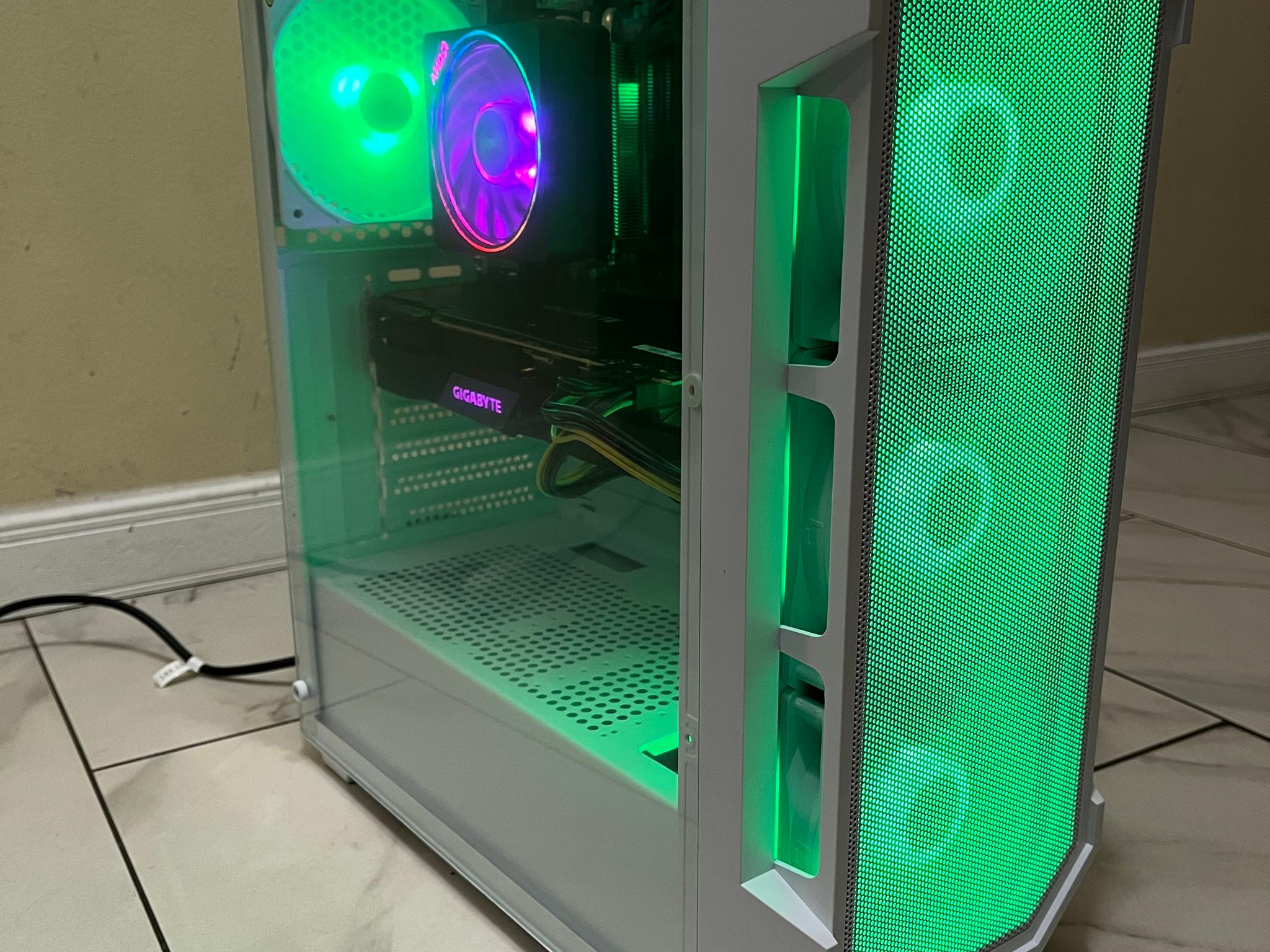 🟠🔥RTX 2080, AMD Ryzen 5 3600, 16GB RAM, 1.2 TB Storage, High FPS Custom RGB Gaming PC 🖥️🔥