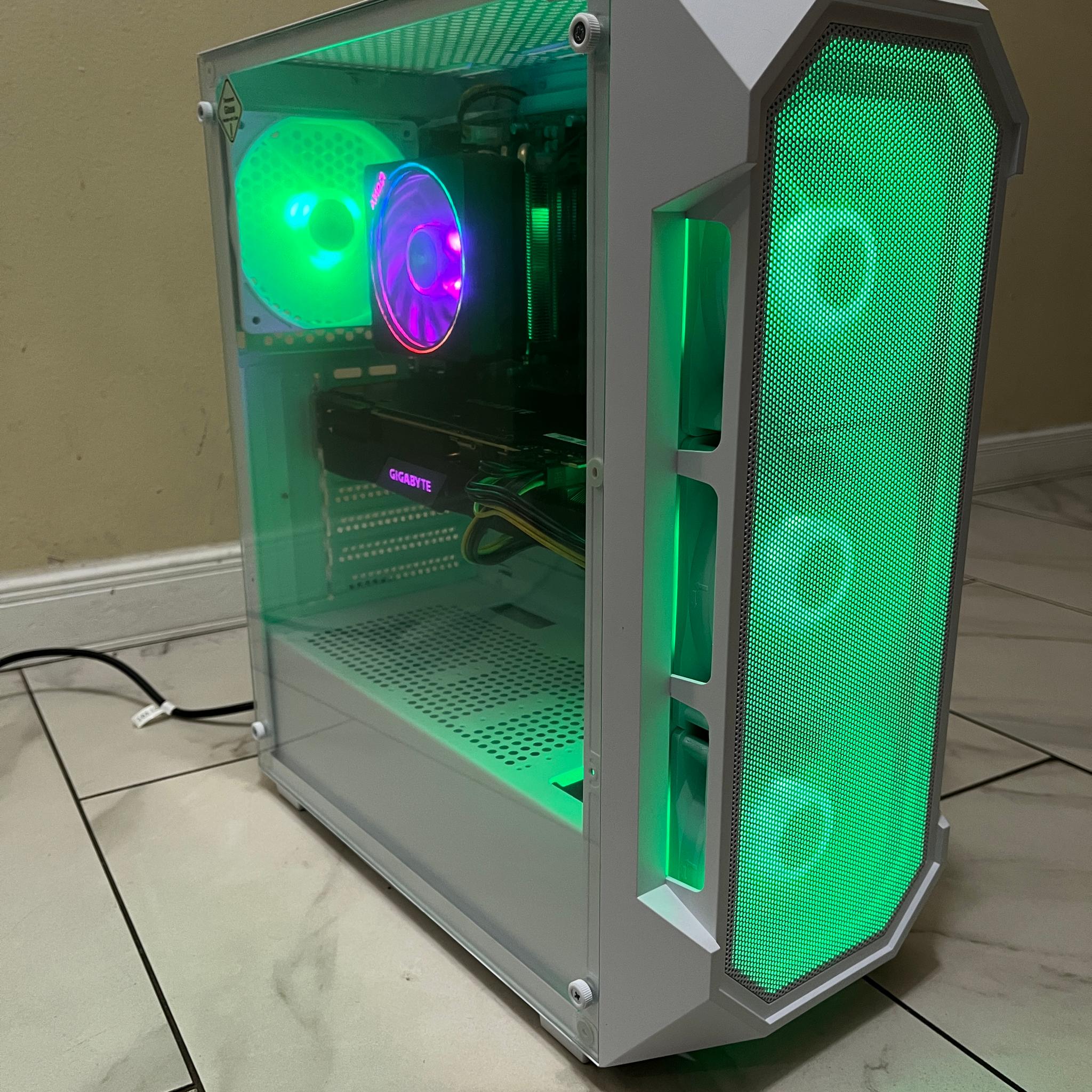 🟠🔥RTX 2080, AMD Ryzen 5 3600, 16GB RAM, 1.2 TB Storage, High FPS Custom RGB Gaming PC 🖥️🔥