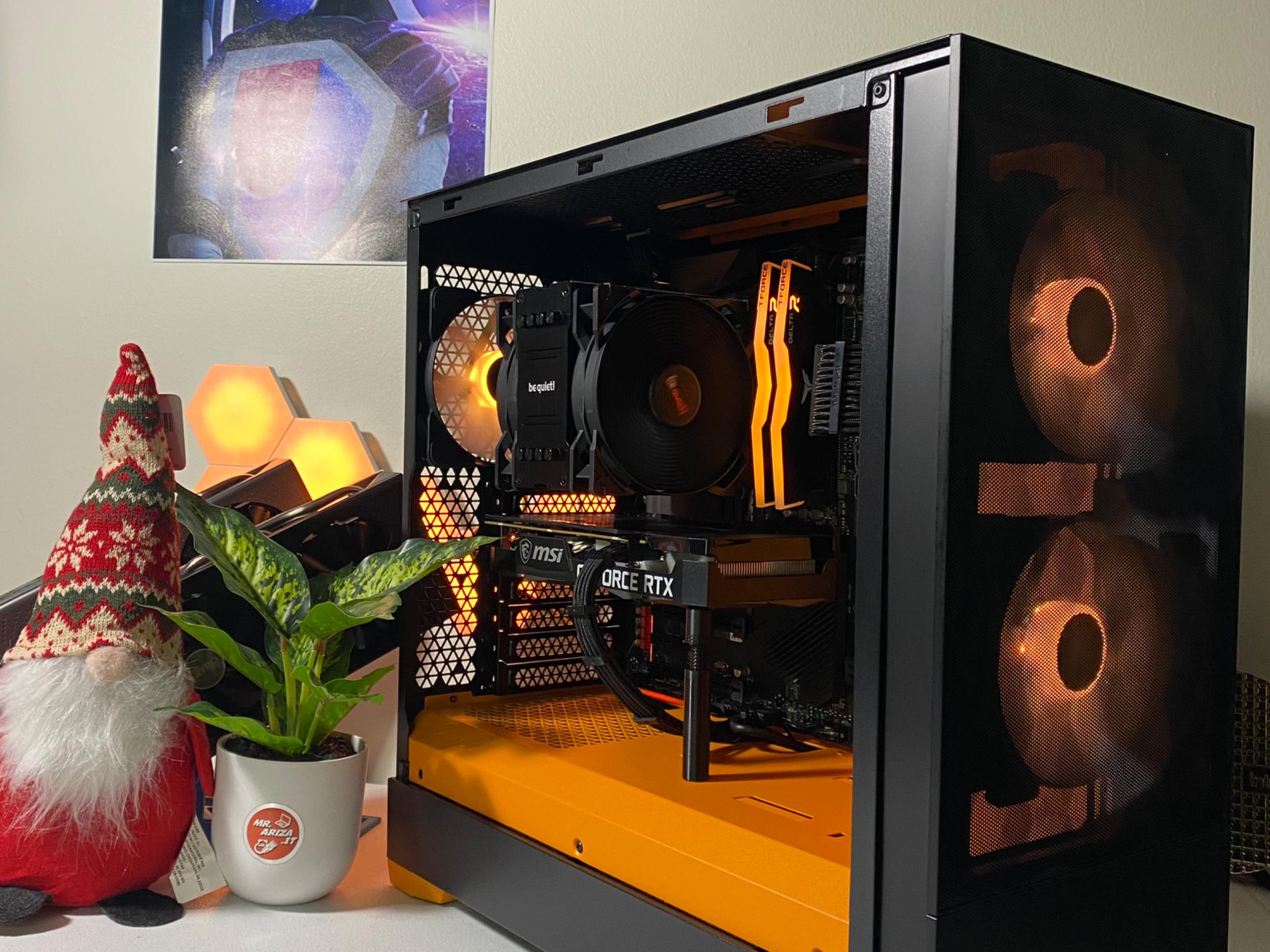 🎄Cyber Week Sale!!!   X-Mas Orange Pot - Festive Power for Your Gaming!** 🎄