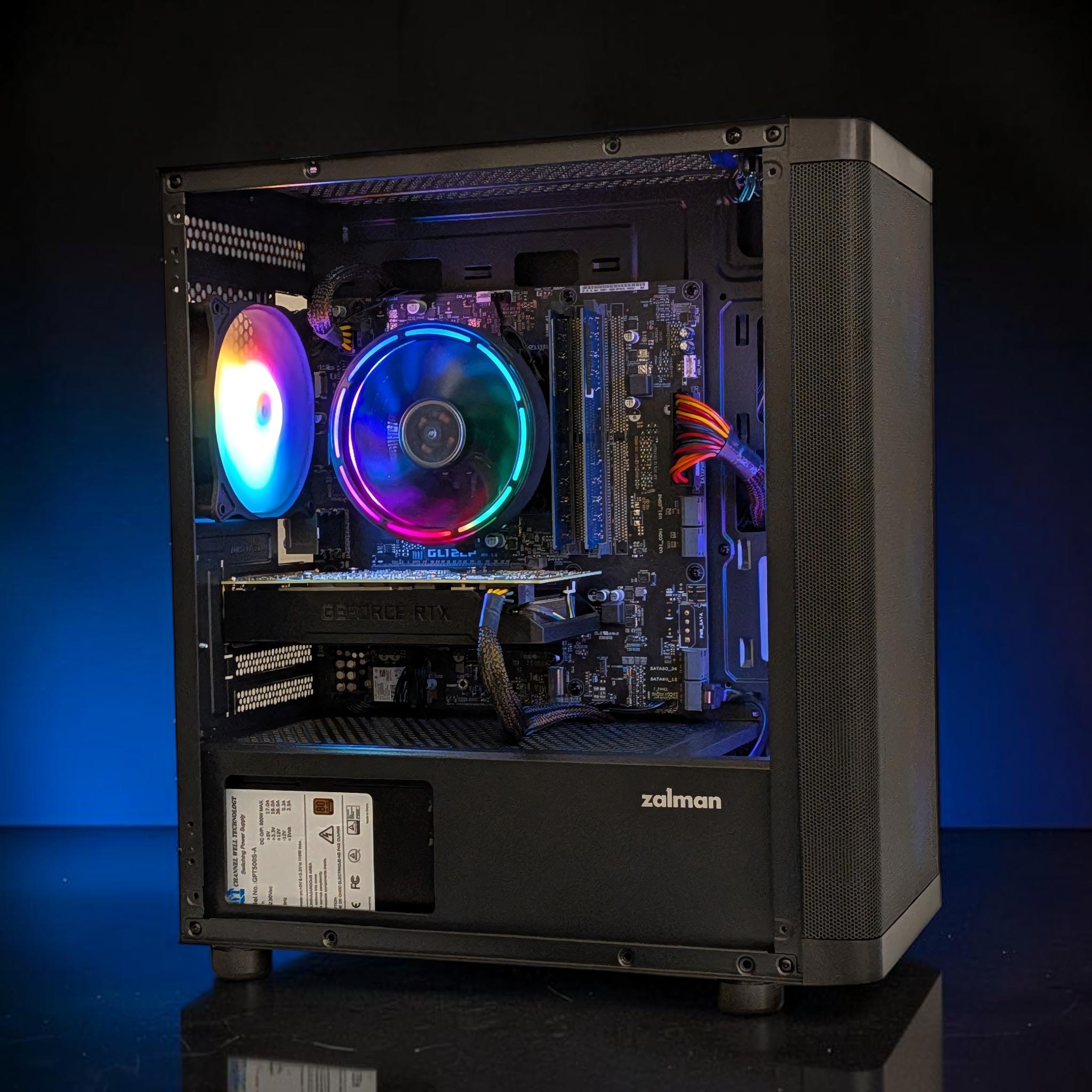 🔥 Gaming PC | GeForce RTX 2060, Core i5-8400, 16GB RAM, 480GB SSD, WIFI, Win 11 Pro