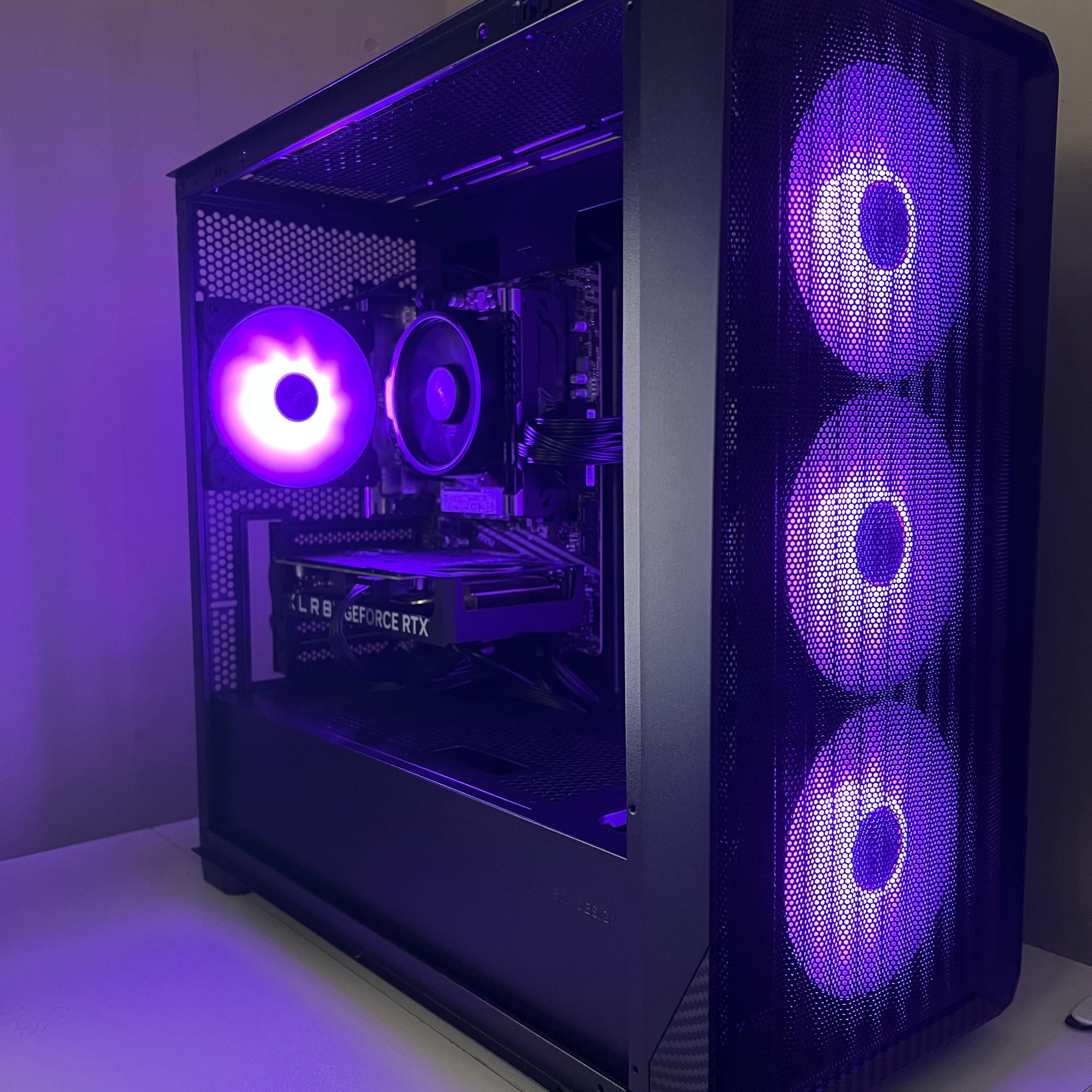 RTX 4060 | Ryzen 5 5500 | 16GB DDR4-4000mhz | 1TB NVMe SSD | 1080p/1440p Gaming PC