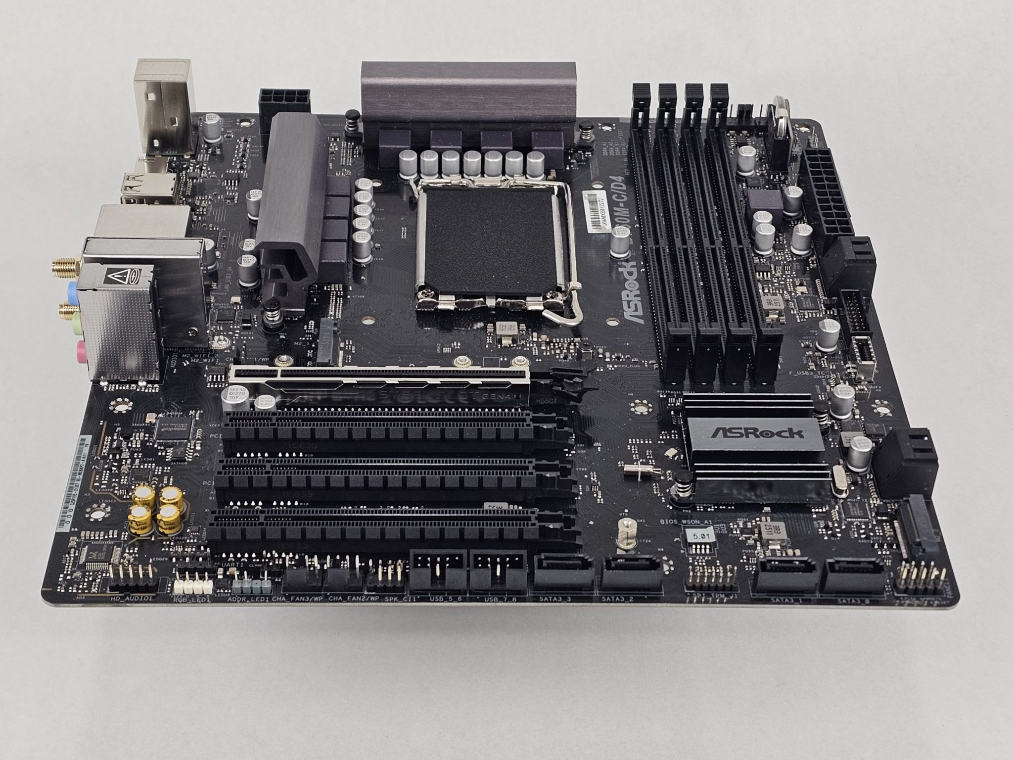 ASRock B760M-C/D4 LGA1700 DDR4 mATX Motherboard
