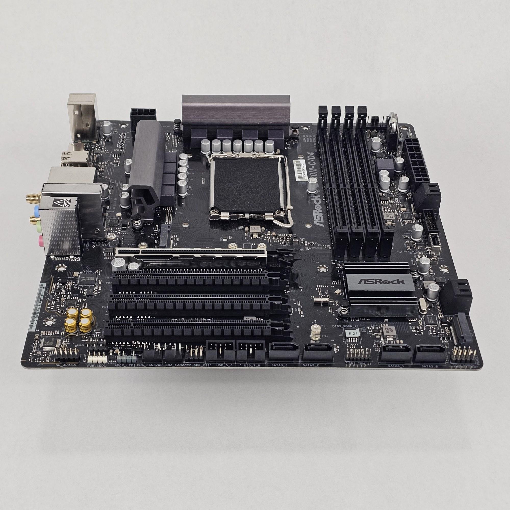 ASRock B760M-C/D4 LGA1700 DDR4 mATX Motherboard