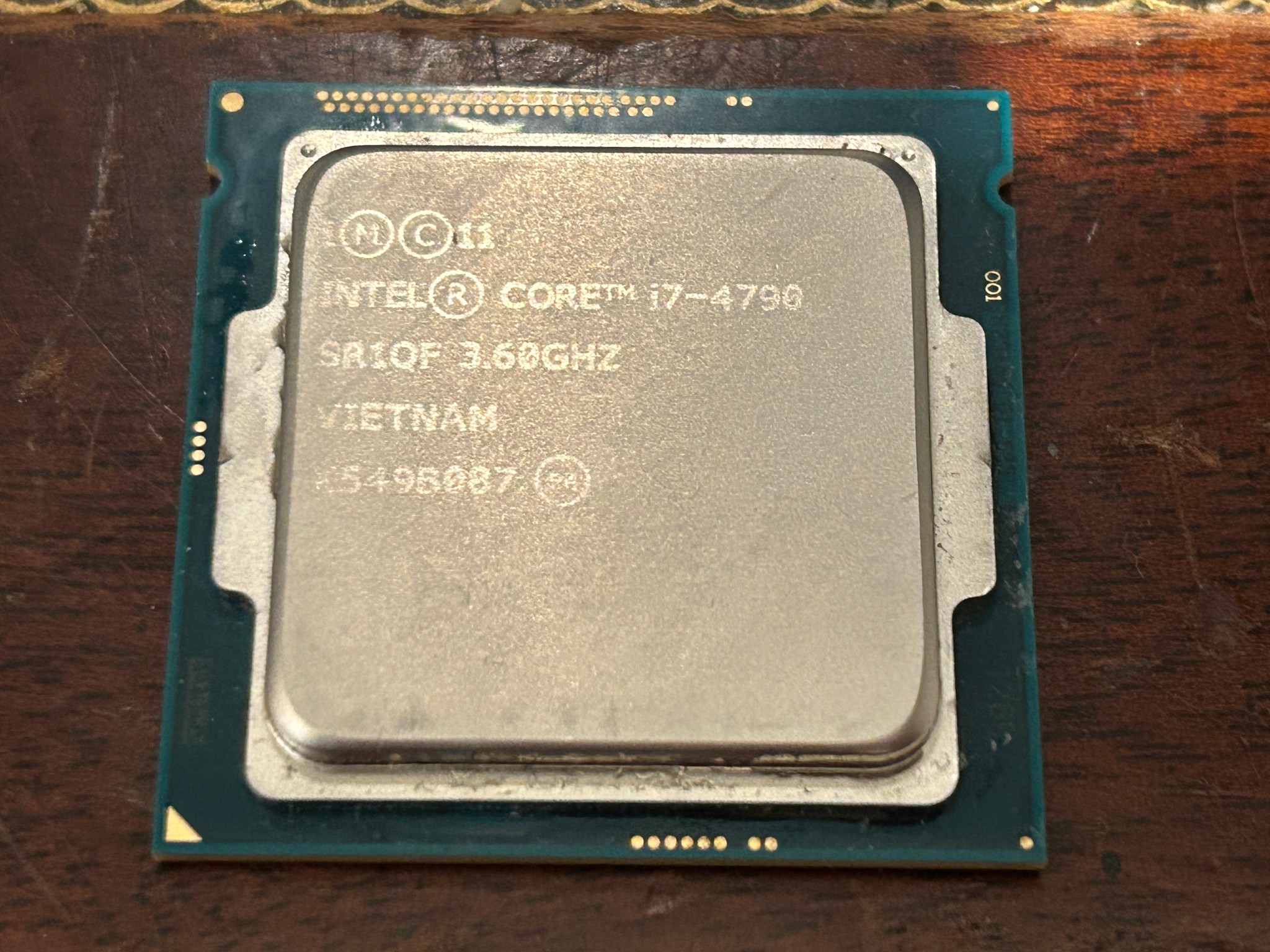 Intel Core i7-4790 Quad Core 3.60GHz LGA 1150 8MB 5GT/s CPU Processor SR1QF