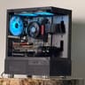 FREE SHIP 🖤🌈 Black RGB Gaming PC | RTX 2070 Super | Ryzen 5 5500 | 500 GB NVME | 16 GB DDR4 🌈🖤