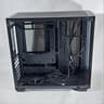 Black Corsair PC Case with Tempered Glass