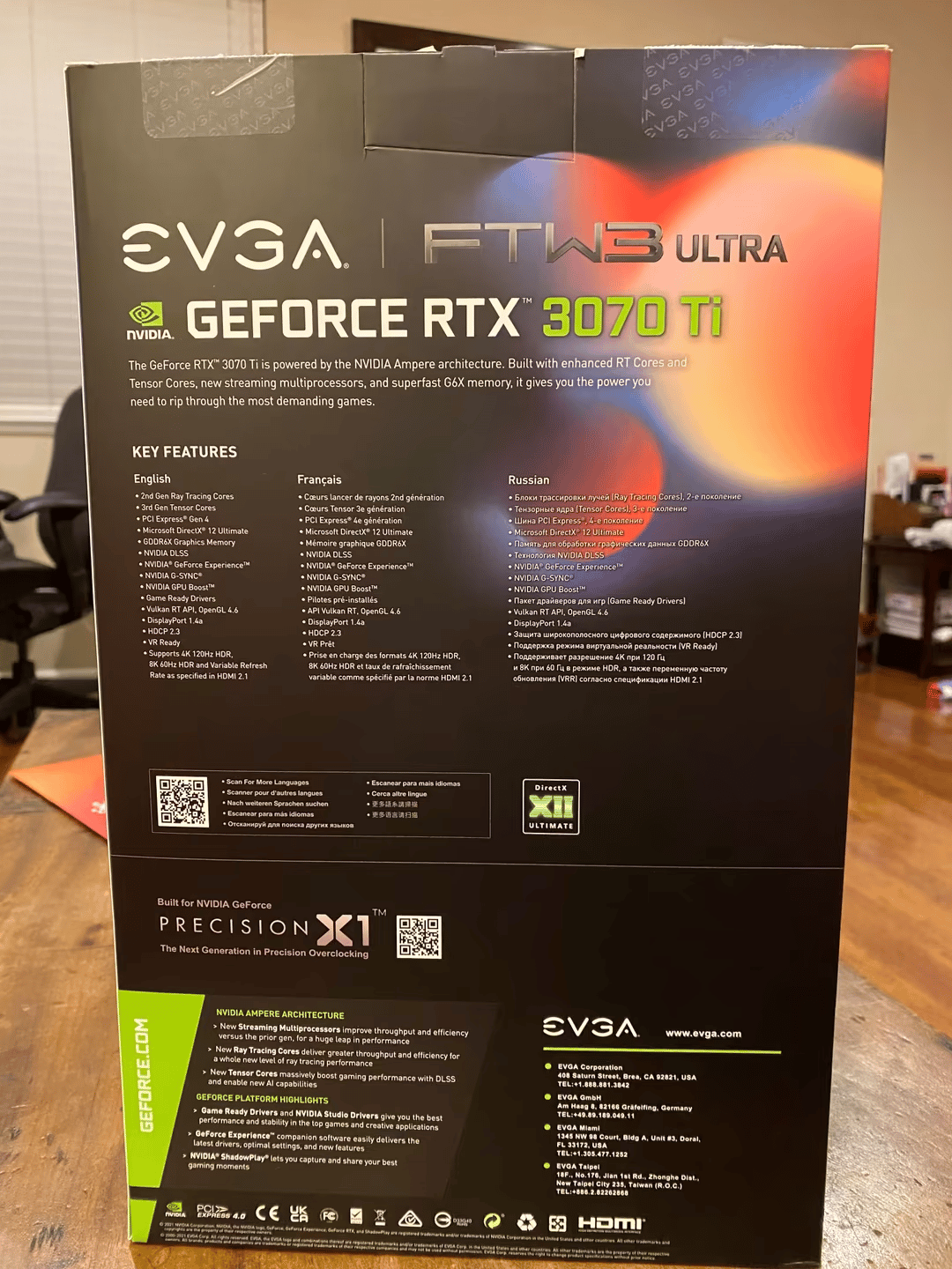 EVGA GeForce RTX 3070 Ti FTW3 Ultra