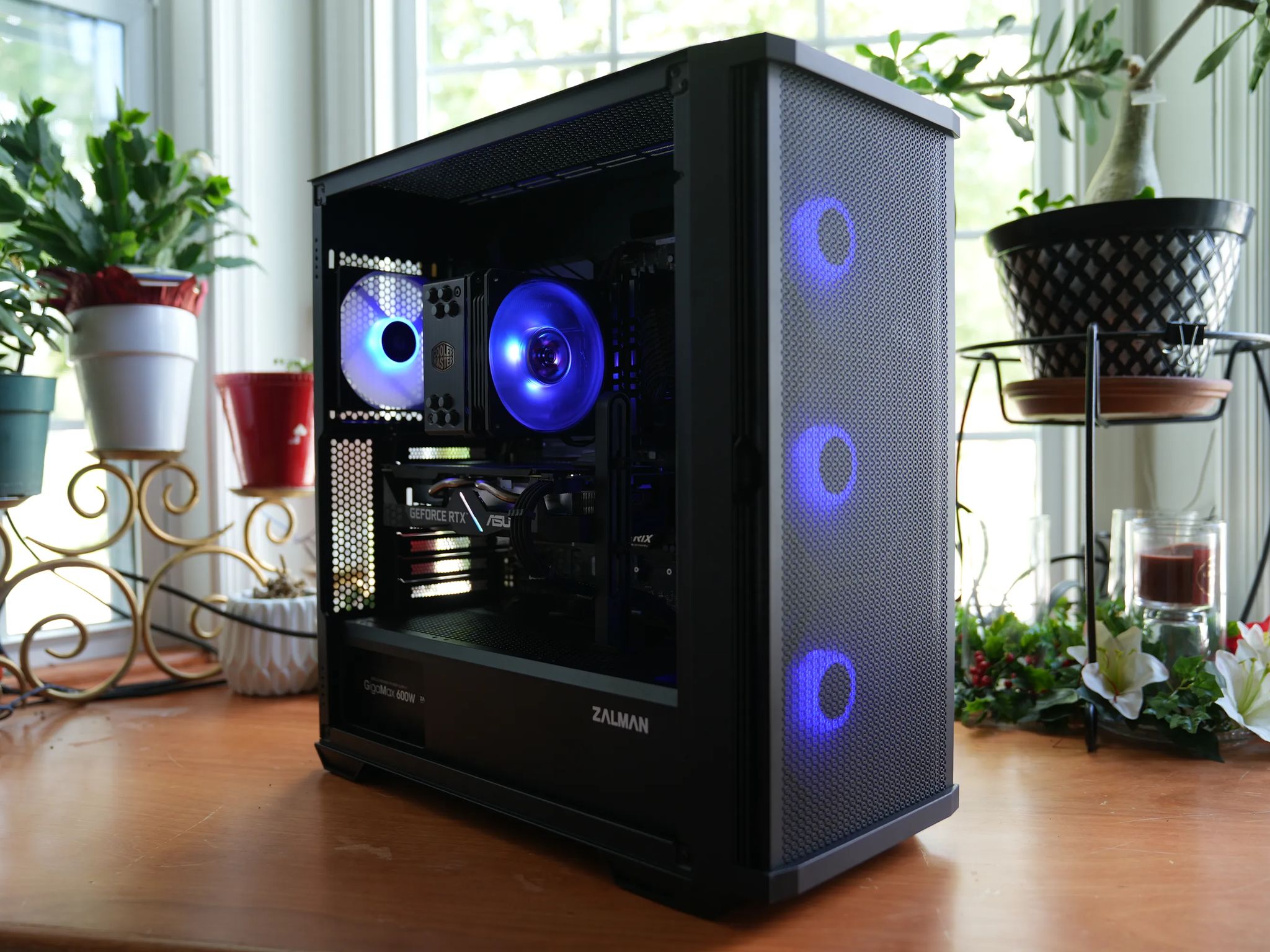 ⚫ Midnight Glow 🌟 : Ryzen 7 3700X | RTX 2060 6GB | 16GB 3600MHz DDR4 | 1.2TB SSD | Black Gaming PC