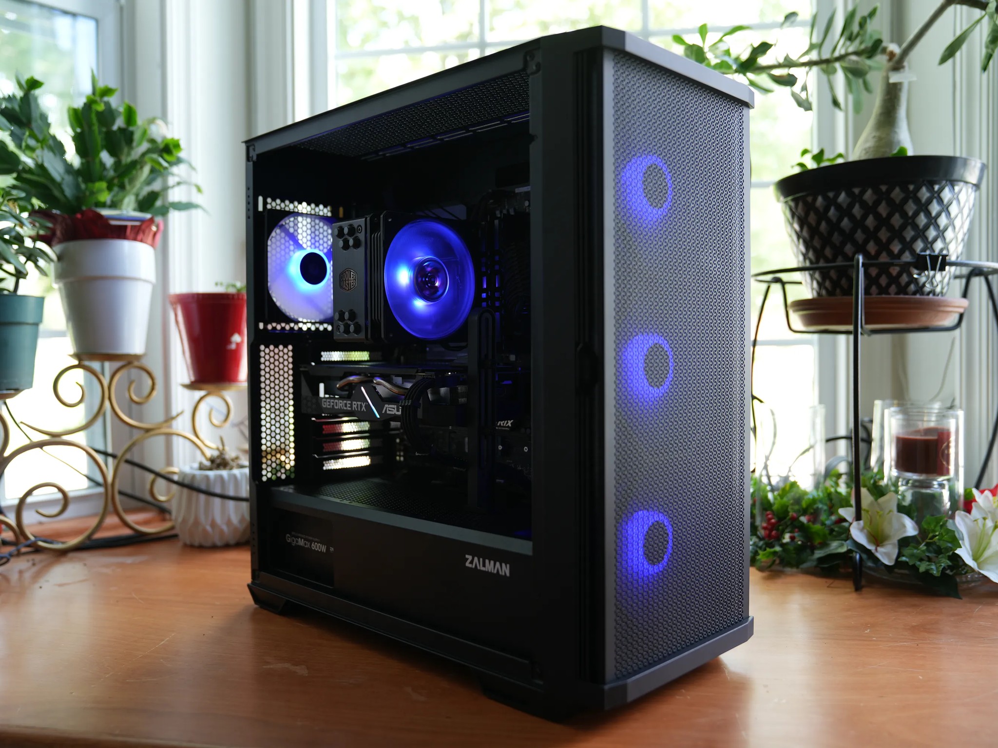 ⚫ Midnight Glow 🌟 : Ryzen 7 3700X | RTX 2060 6GB | 16GB 3600MHz DDR4 | 1.2TB SSD | Black Gaming PC