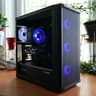 ⚫ Midnight Glow 🌟 : Ryzen 7 3700X | RTX 2060 6GB | 16GB 3600MHz DDR4 | 1.2TB SSD | Black Gaming PC