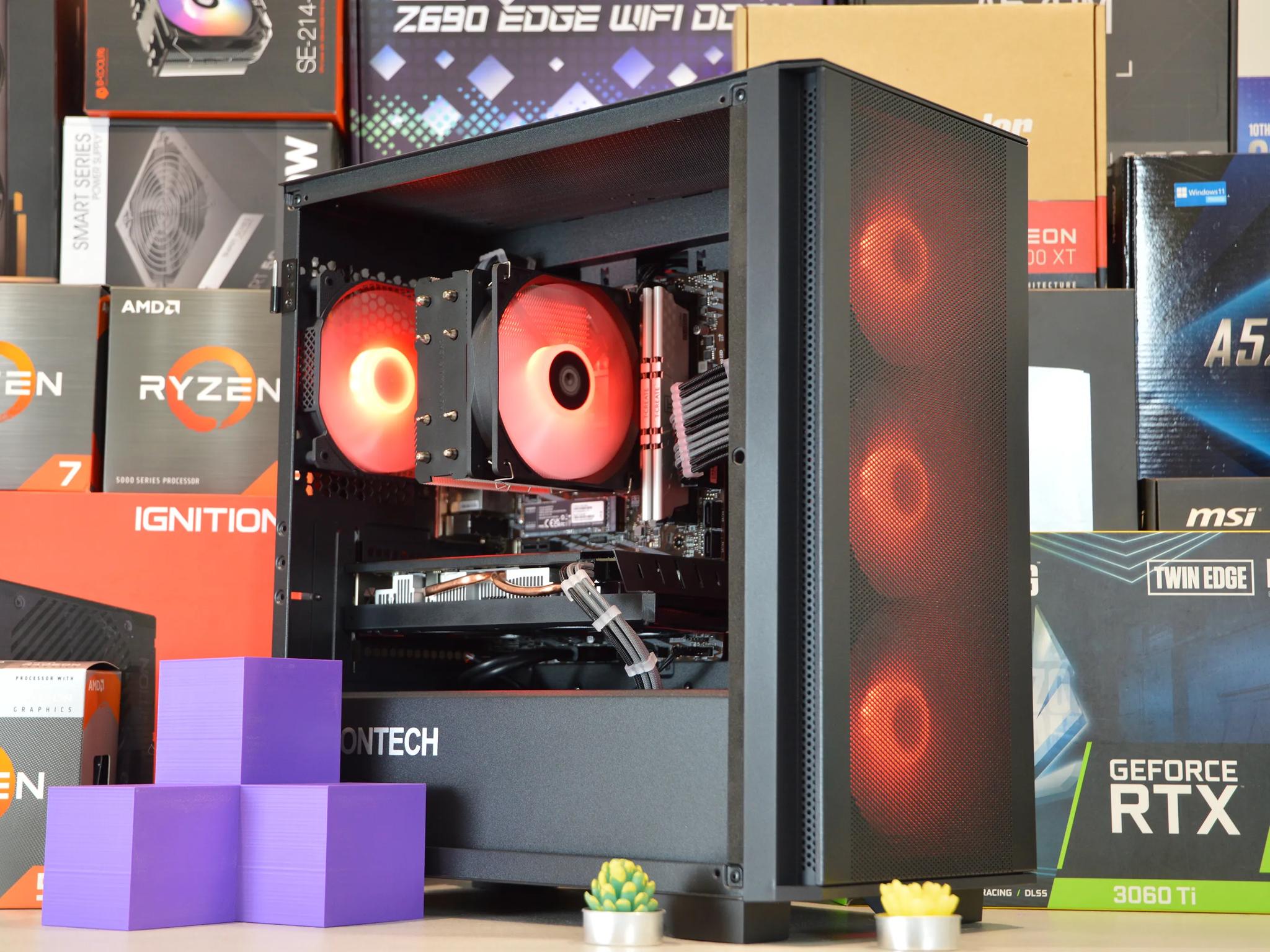 🟣⚫️| RX 580 8GB | Ryzen 5 2600 | 16GB DDR4 RAM | 1TB NVME SSD | Violet Night |