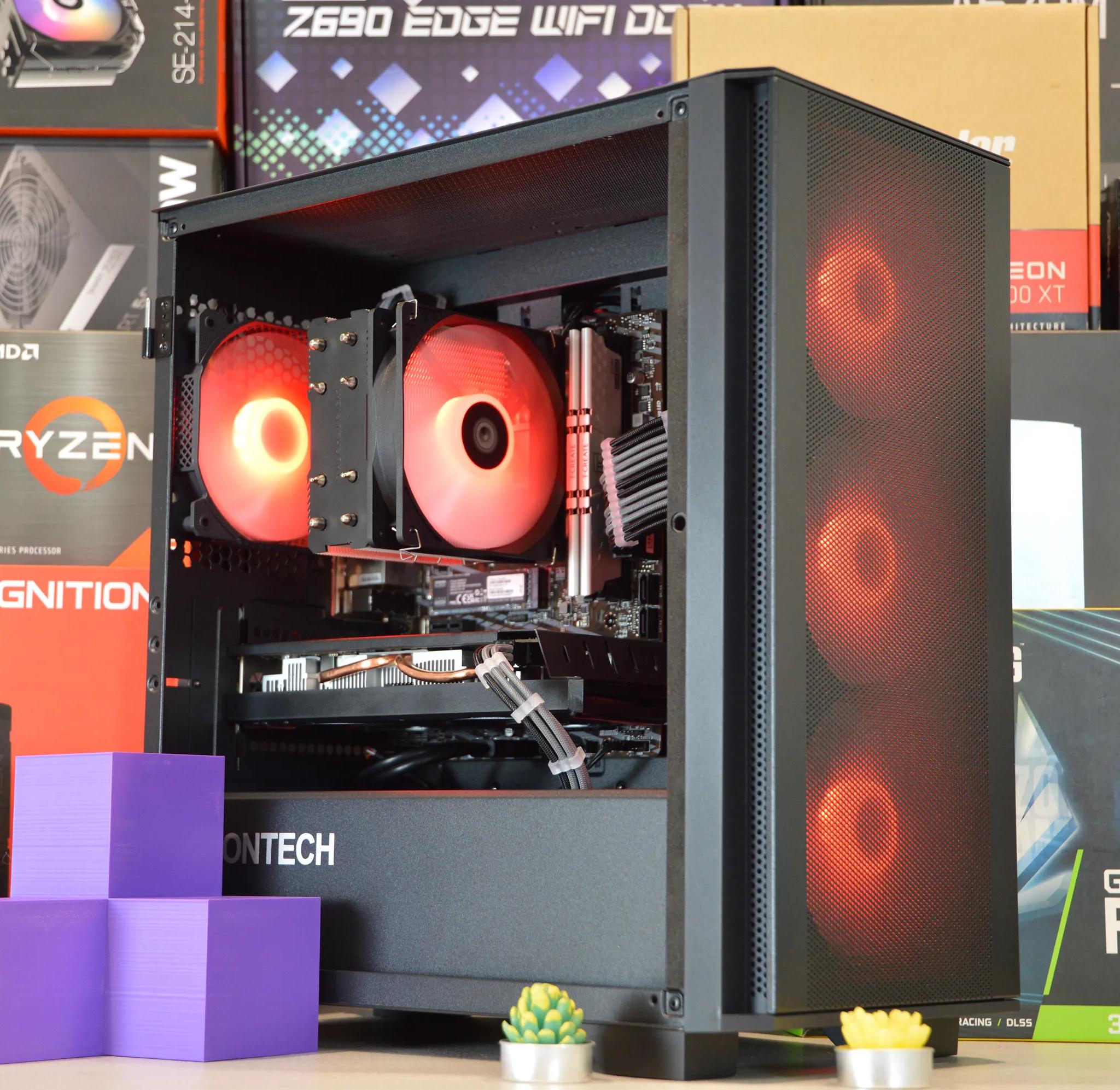 🟣⚫️| RX 580 8GB | Ryzen 5 2600 | 16GB DDR4 RAM | 1TB NVME SSD | Violet Night |