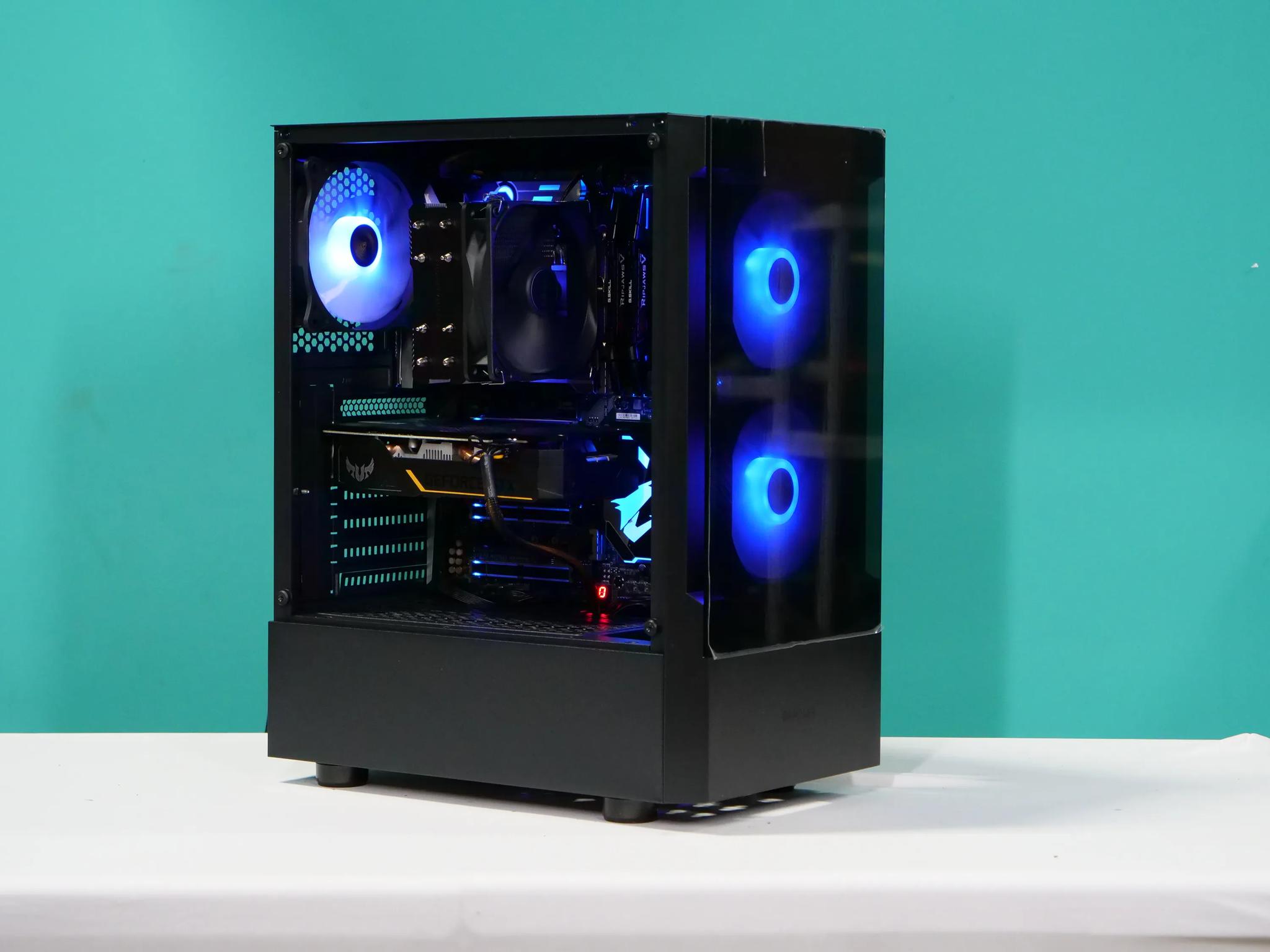 UCW Ready to Play "Blue (Da Ba Dee)" Build (i5-8500 + GTX 1660 Super + 16 gb RAM) Free Shipping!