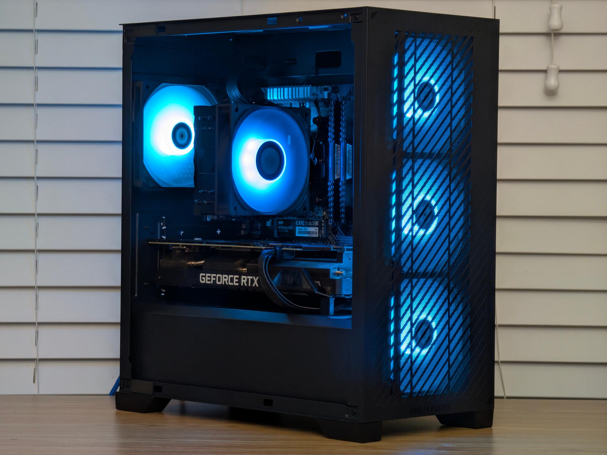 🖤💙Ryzen 7 3700x | RTX 3060TI | 32GB DDR4 | 1TB SSD | Gaming PC💙🖤