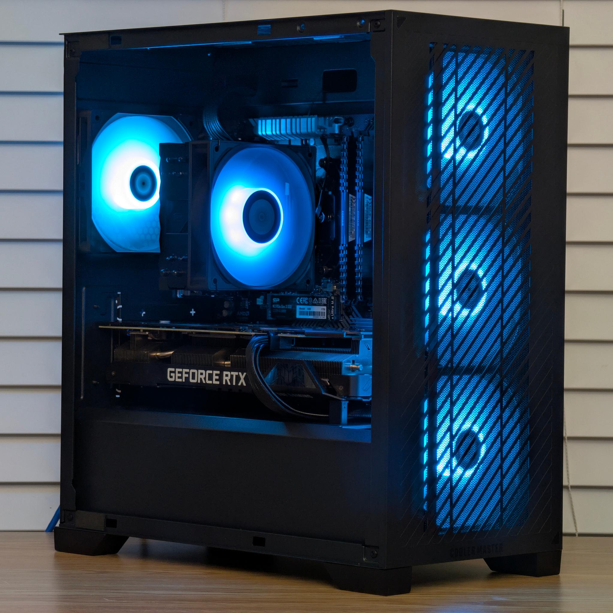 🖤💙Ryzen 7 3700x | RTX 3060TI | 32GB DDR4 | 1TB SSD | Gaming PC💙🖤